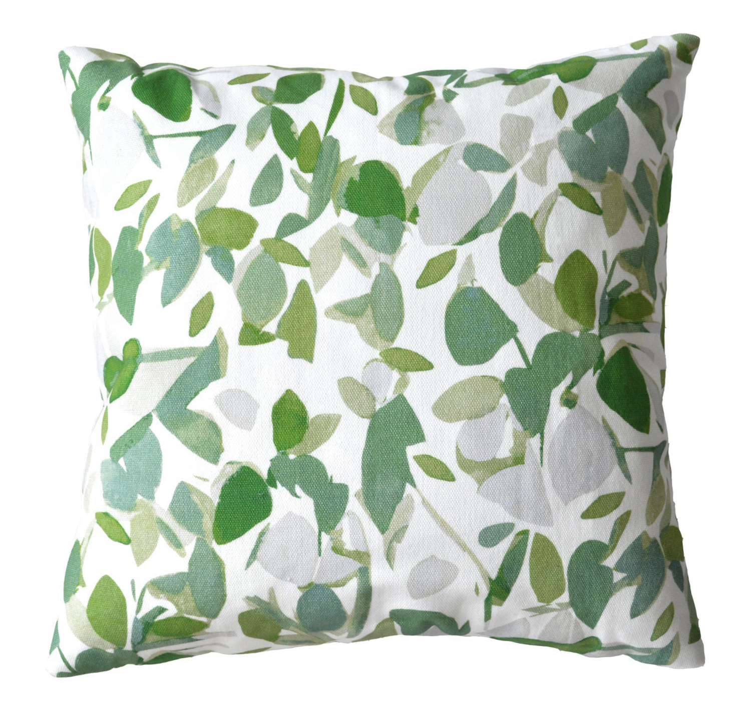 Imogen Heath Evergreen Green/Grey Fabric Cushion
