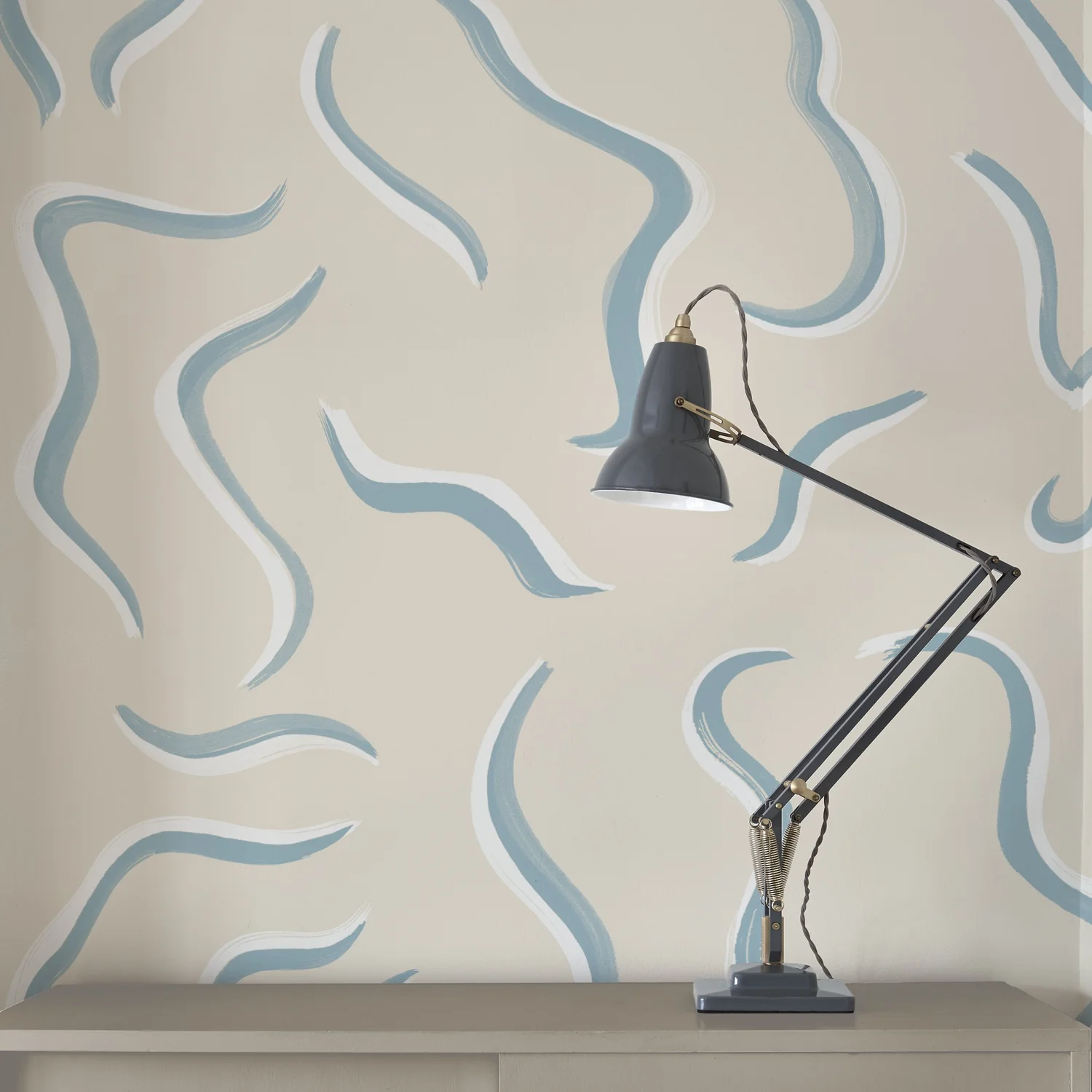 Sarah Mini Wallpaper - Winter — Imogen Heath Interiors