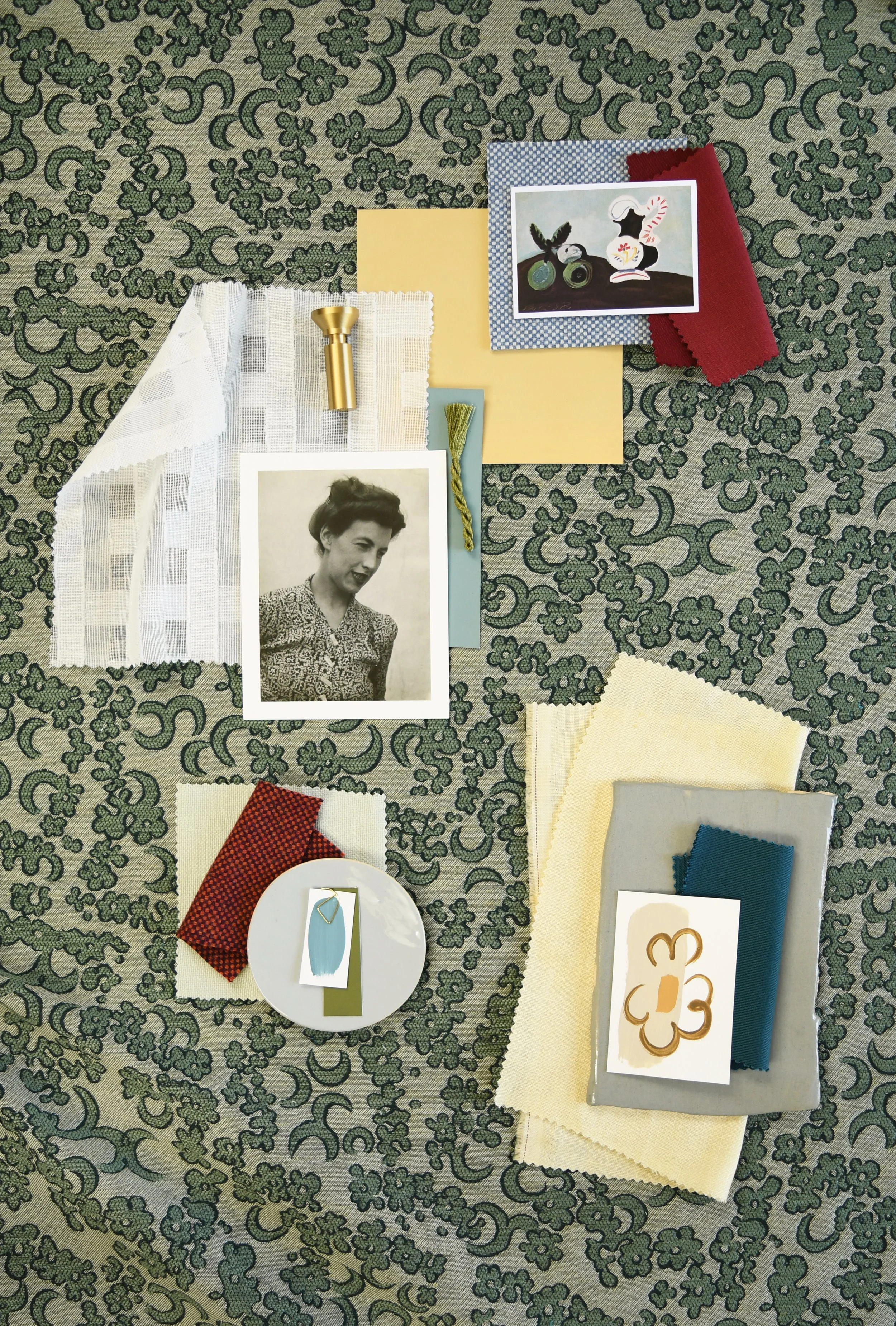 Imogen Heath Interiors Margie woven fabric