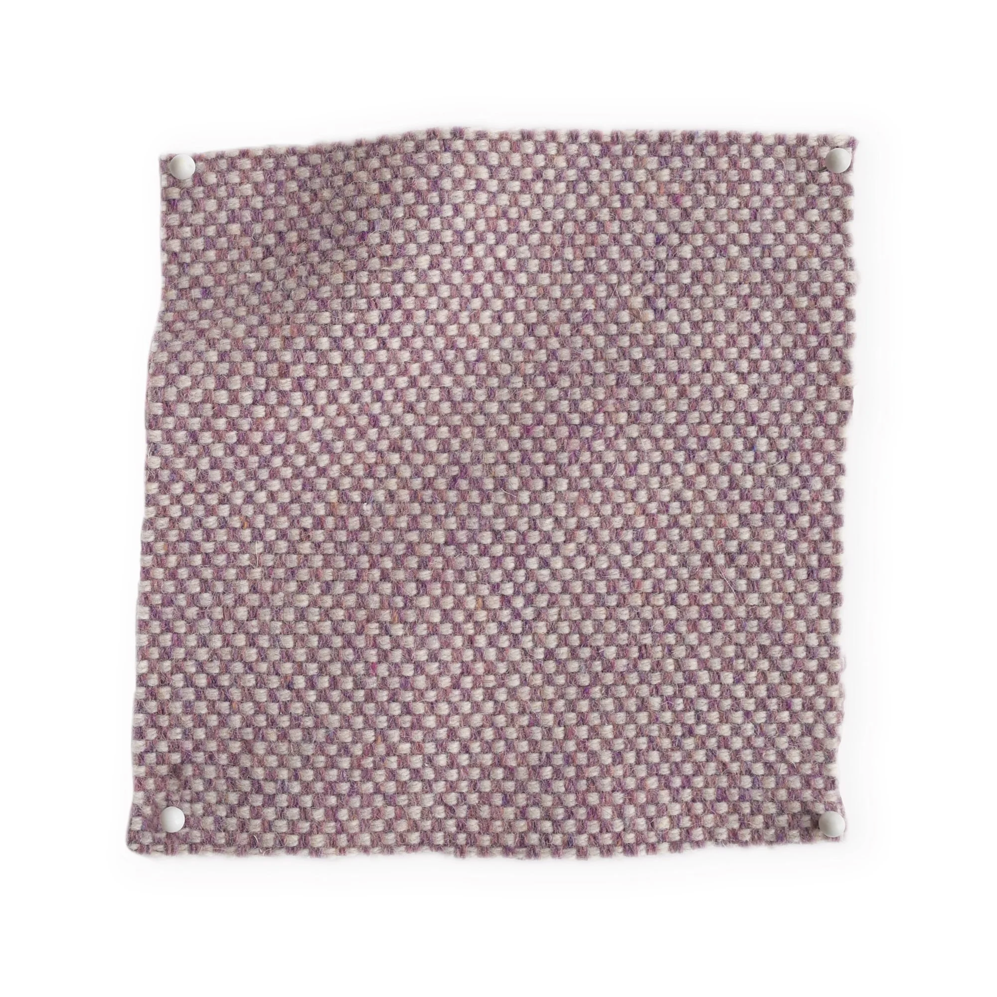 Mini Check Wool - Thistle