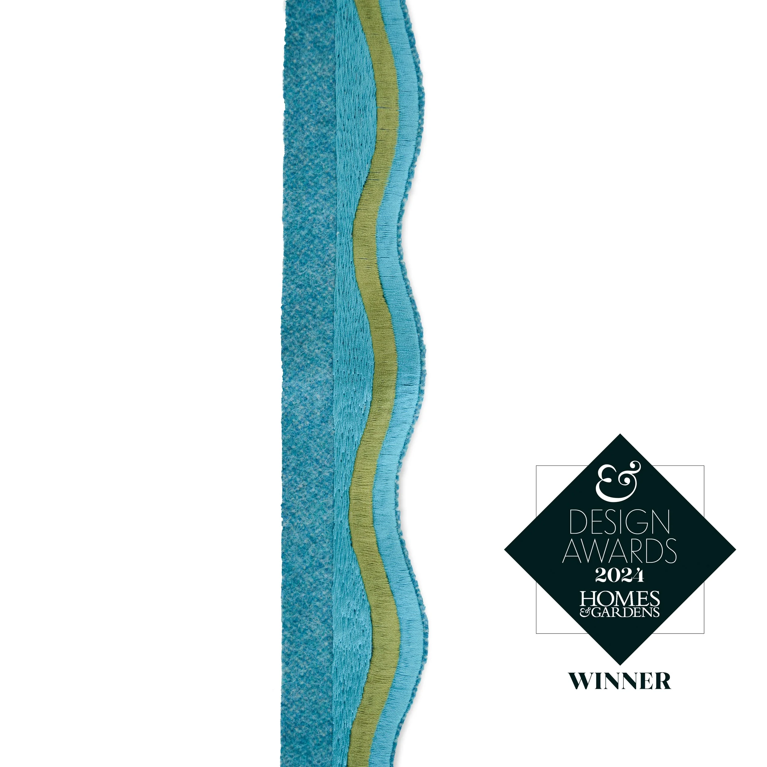 Leni Embroidered Tab Large - Marine