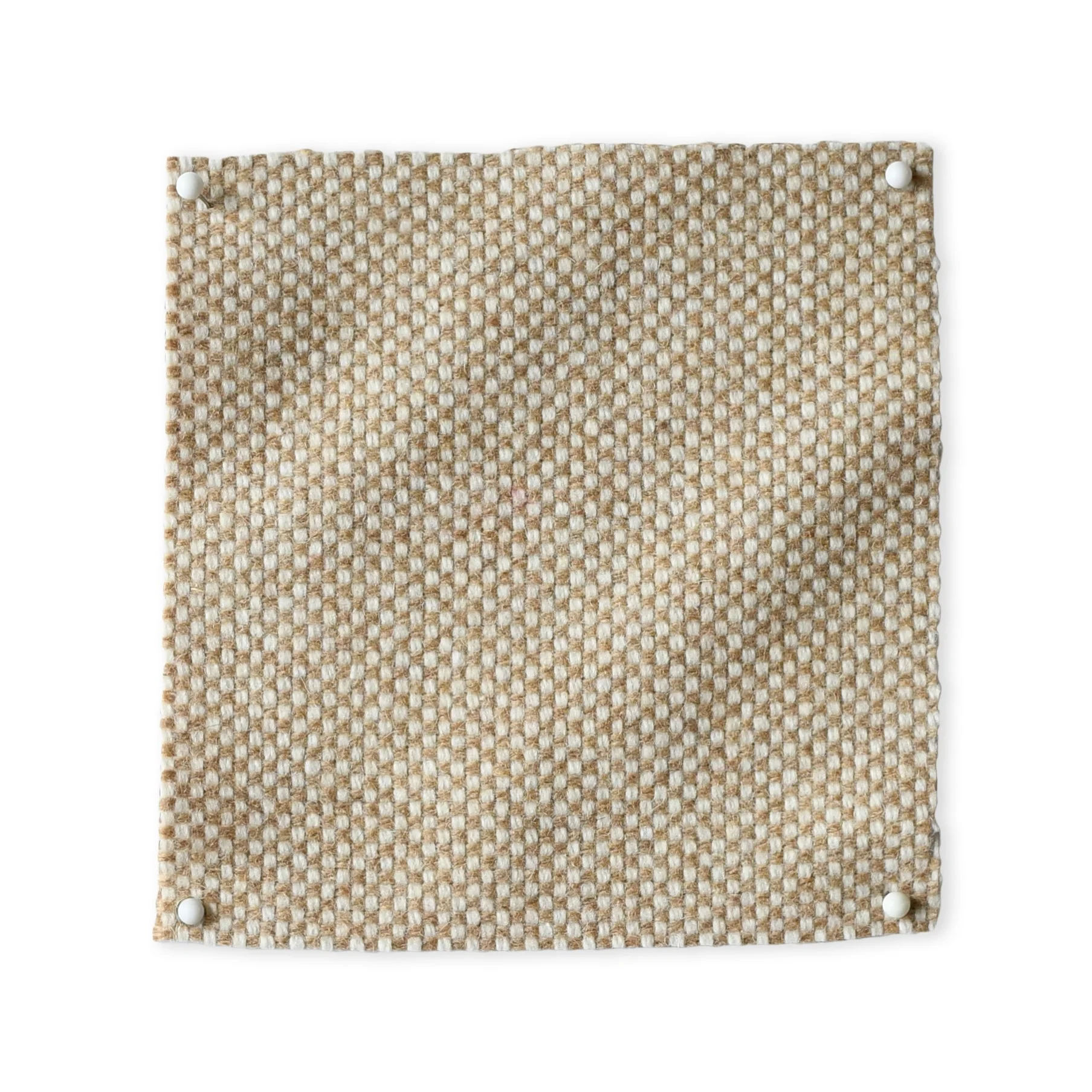 Mini Check Wool - Sand