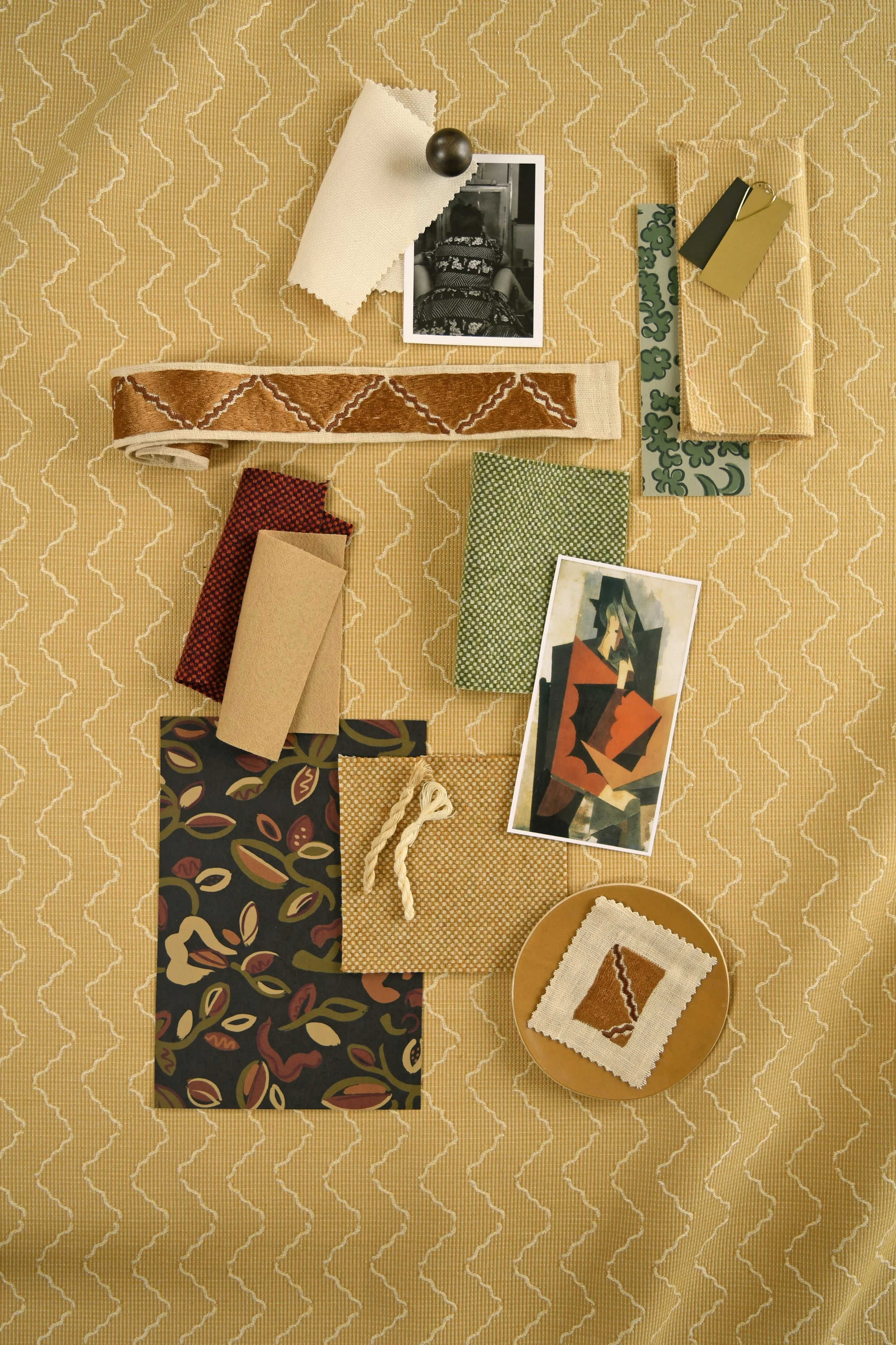 Imogen Heath Interiors Fyvie woven fabrics