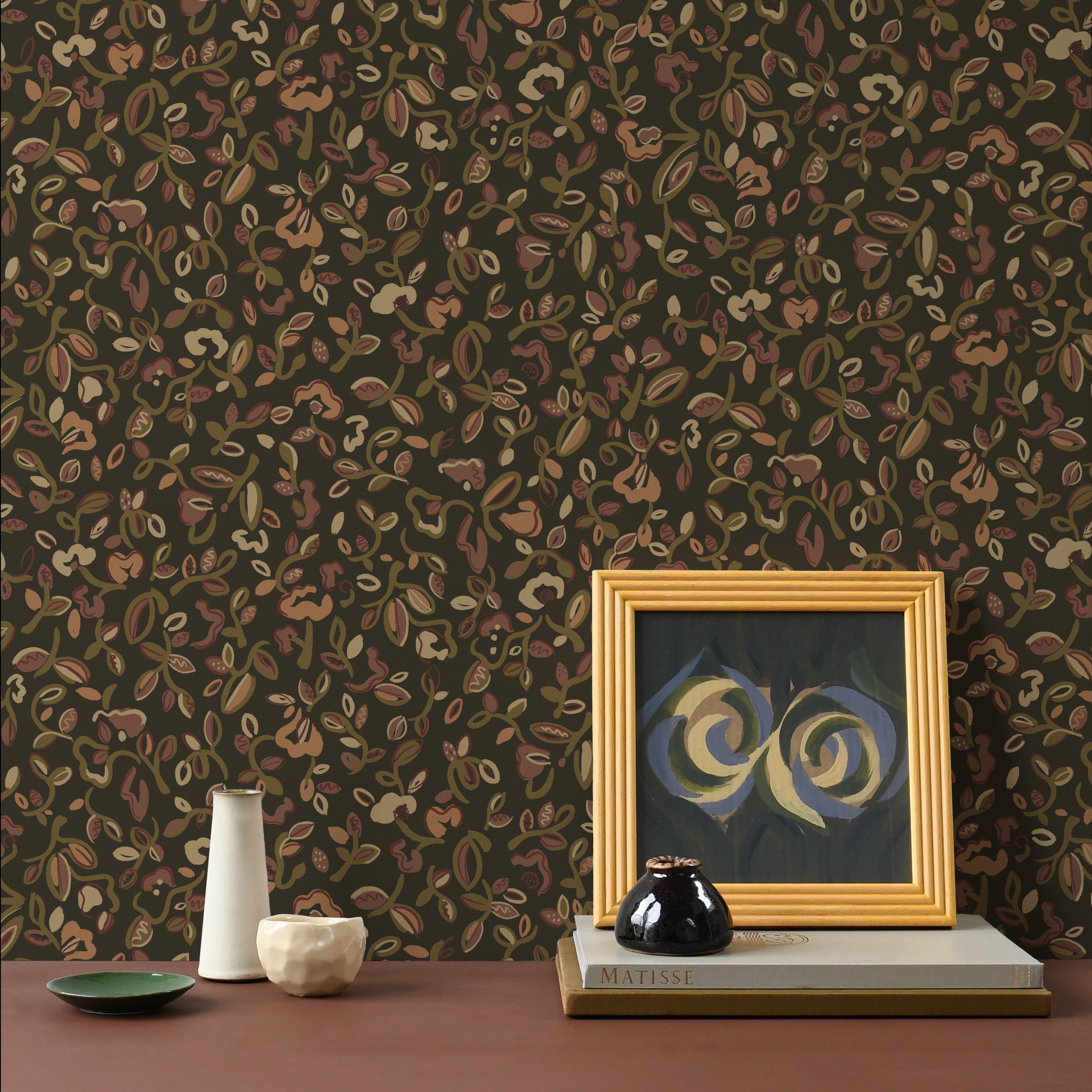 Betty In Bloom Harvest Imogen Heath Wallpaper