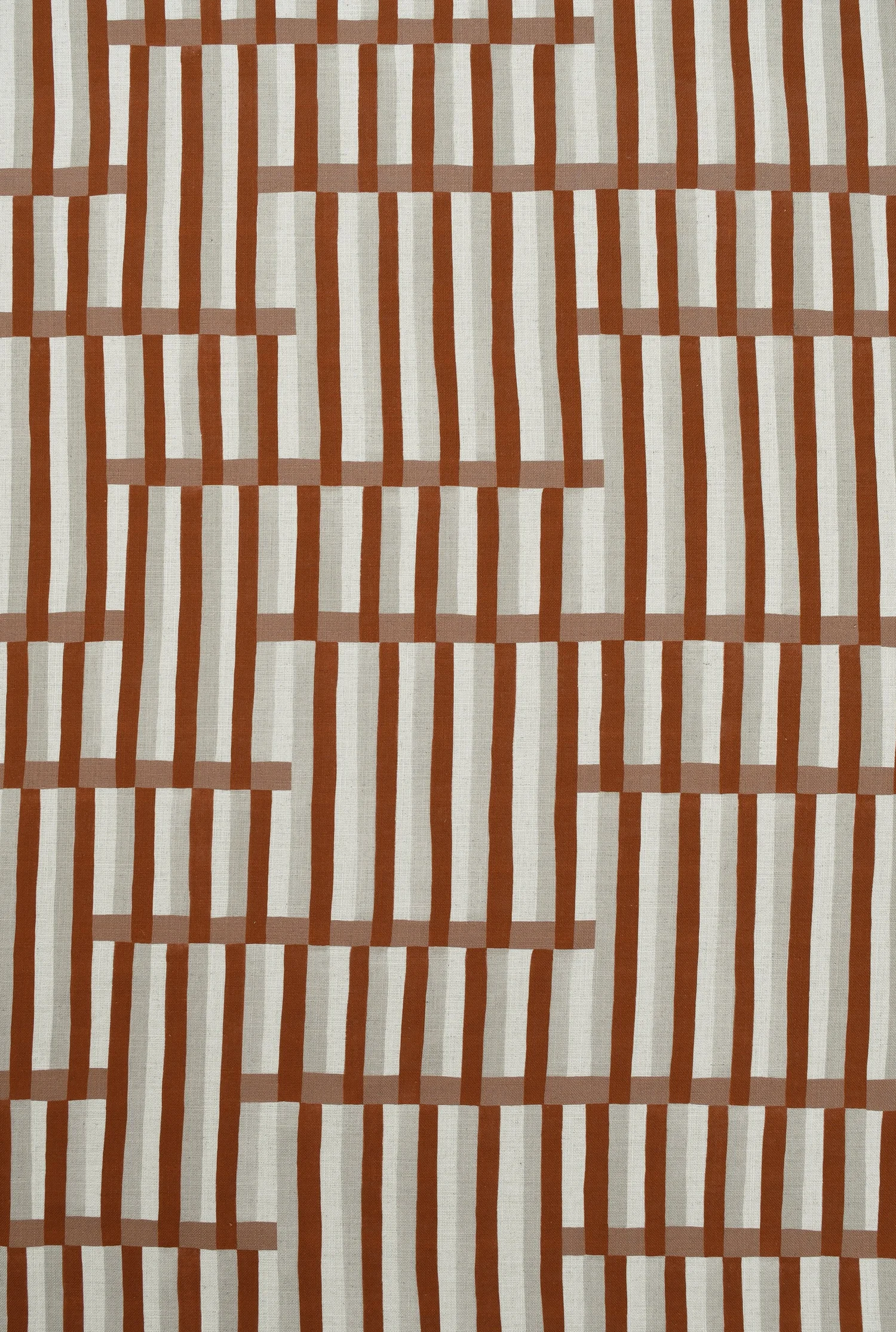 Anni Stripe Fabric - Olive — Imogen Heath Interiors