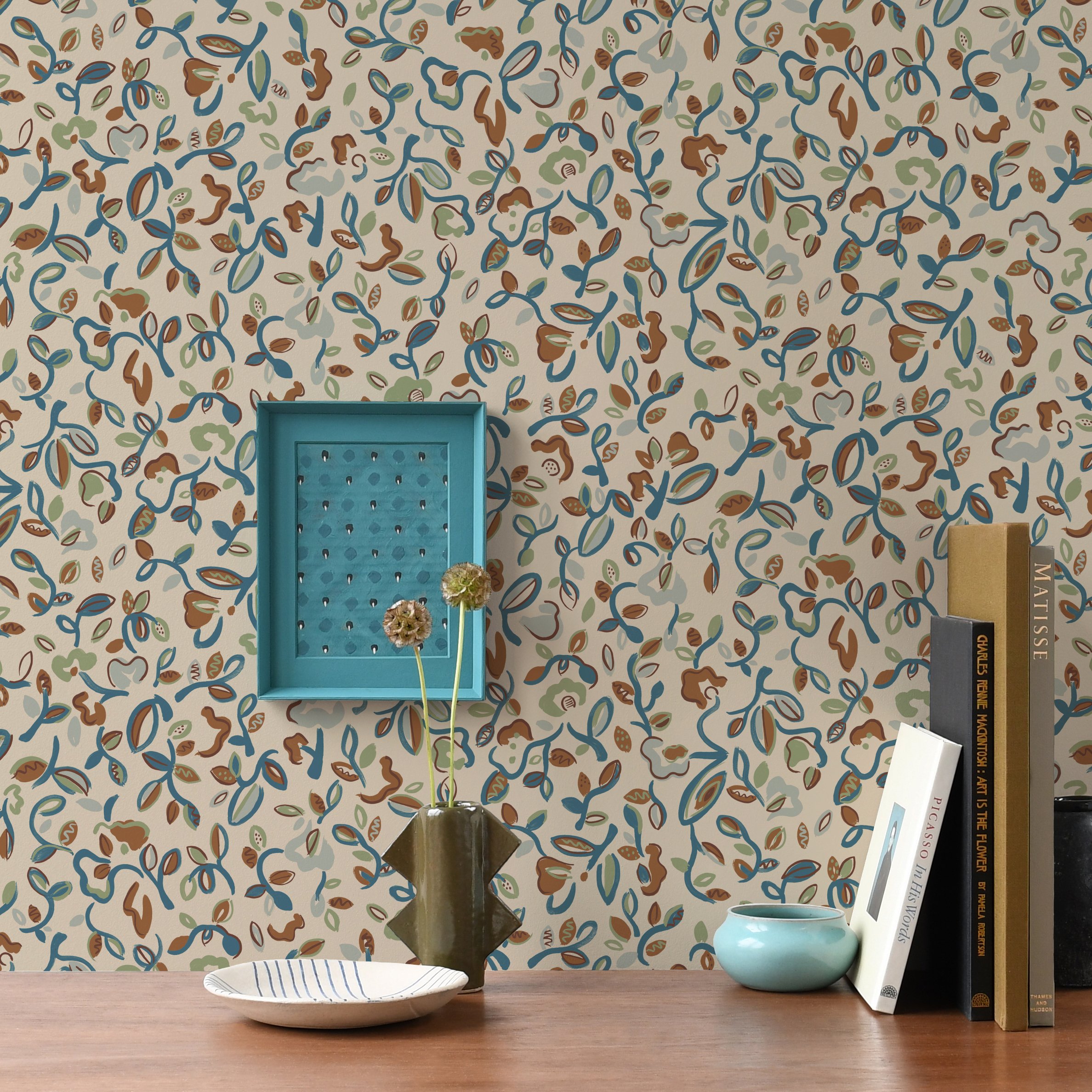 Betty In Bloom June Imogen Heath Wallpaper