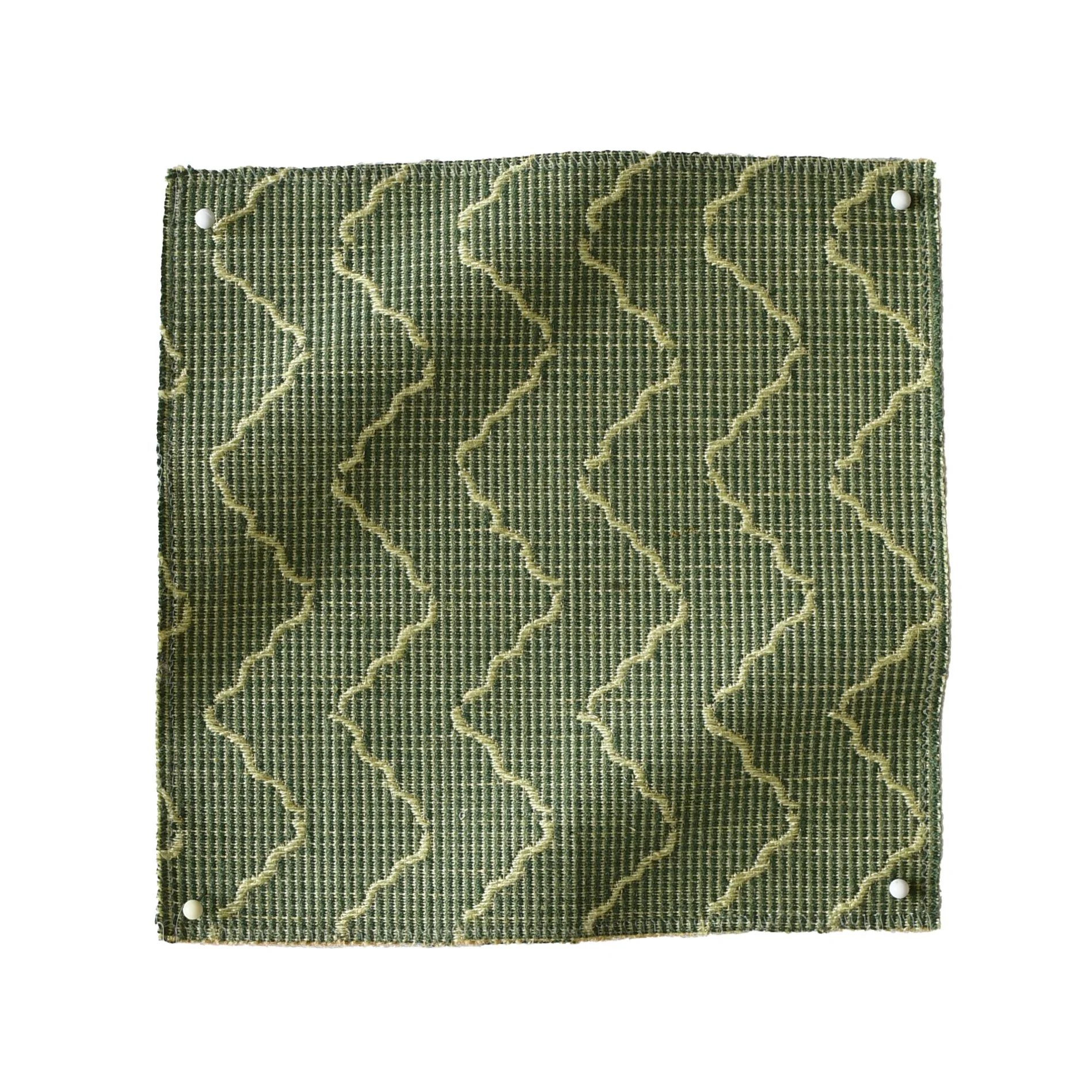 Fyvie Stripe Woven Fabric - Fern