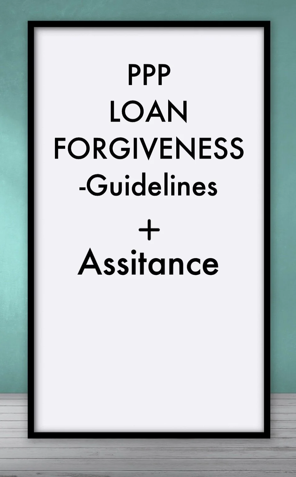 PPP Loan Forgiveness Assistance