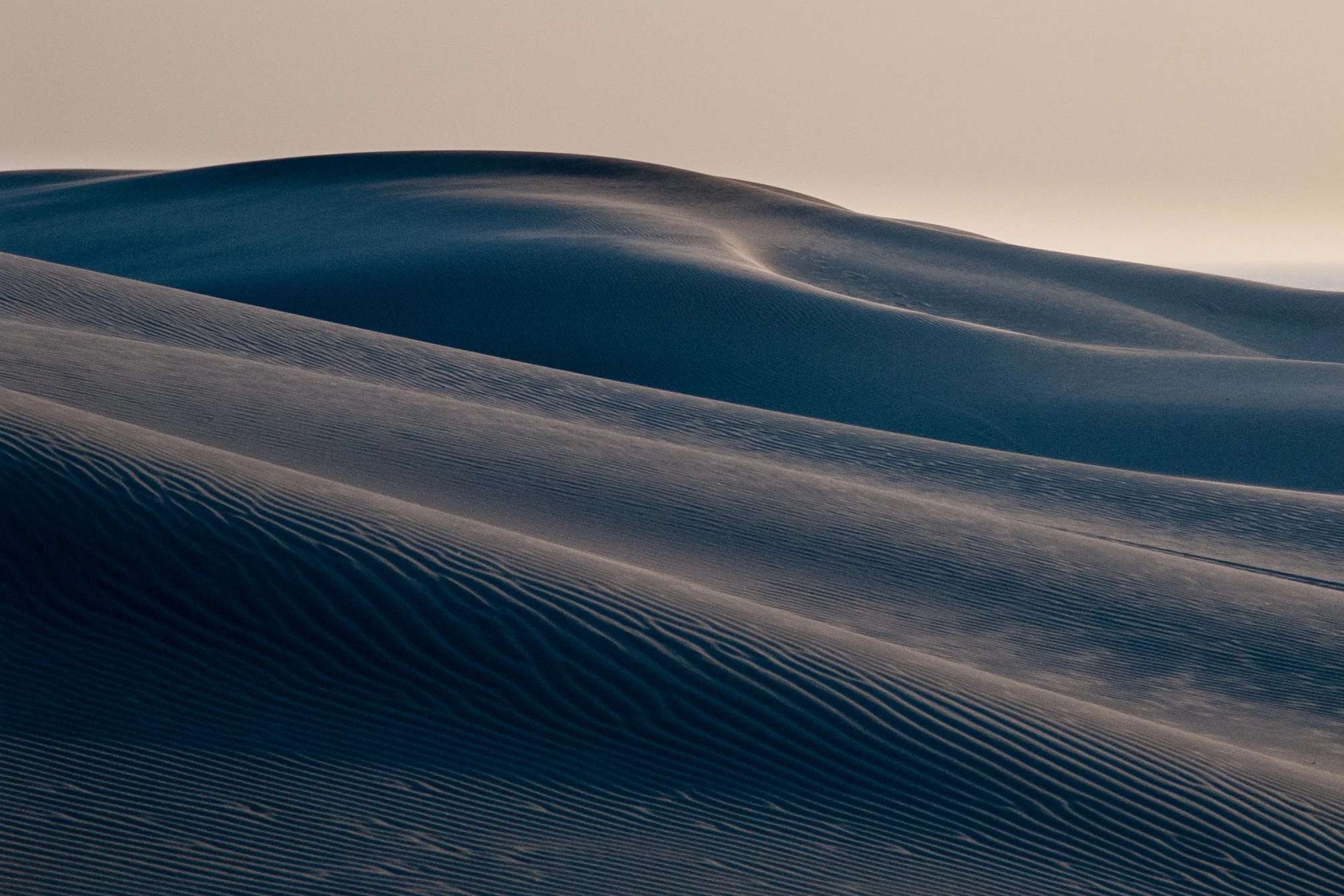 Sand dunes. 