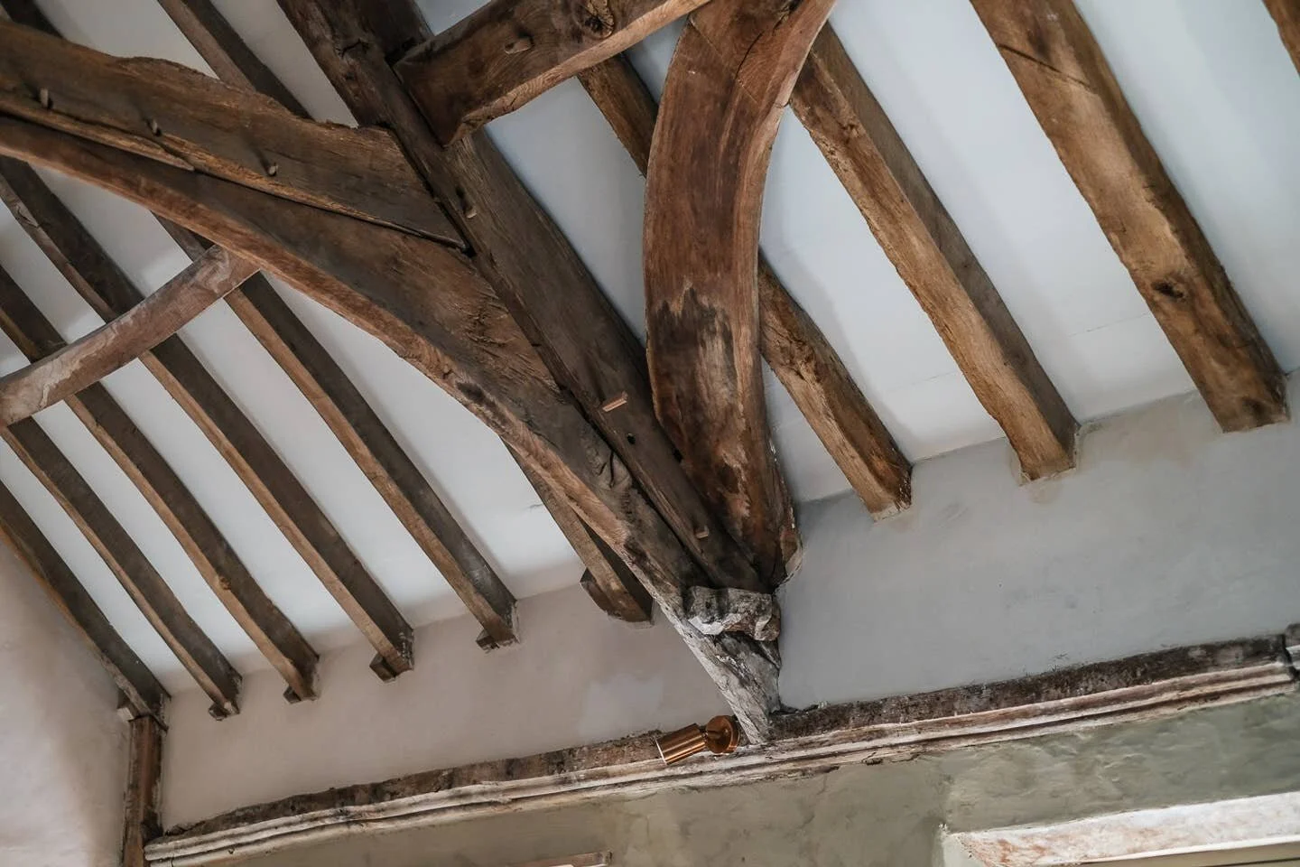 Beams upstairs