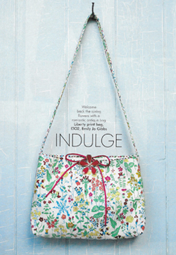 Liberty print resort style bag As seen in Marie Claire Health and Beauty Cotton, silk lining Made to order POA