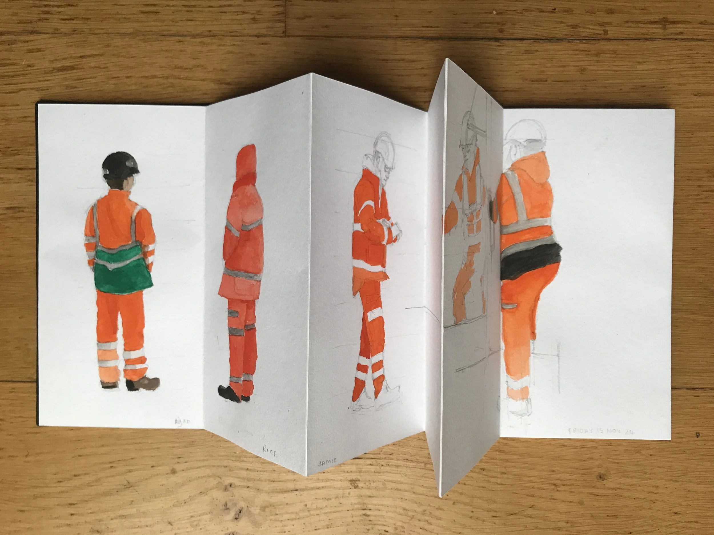 My residency at Trinity Buoy Wharf is underway