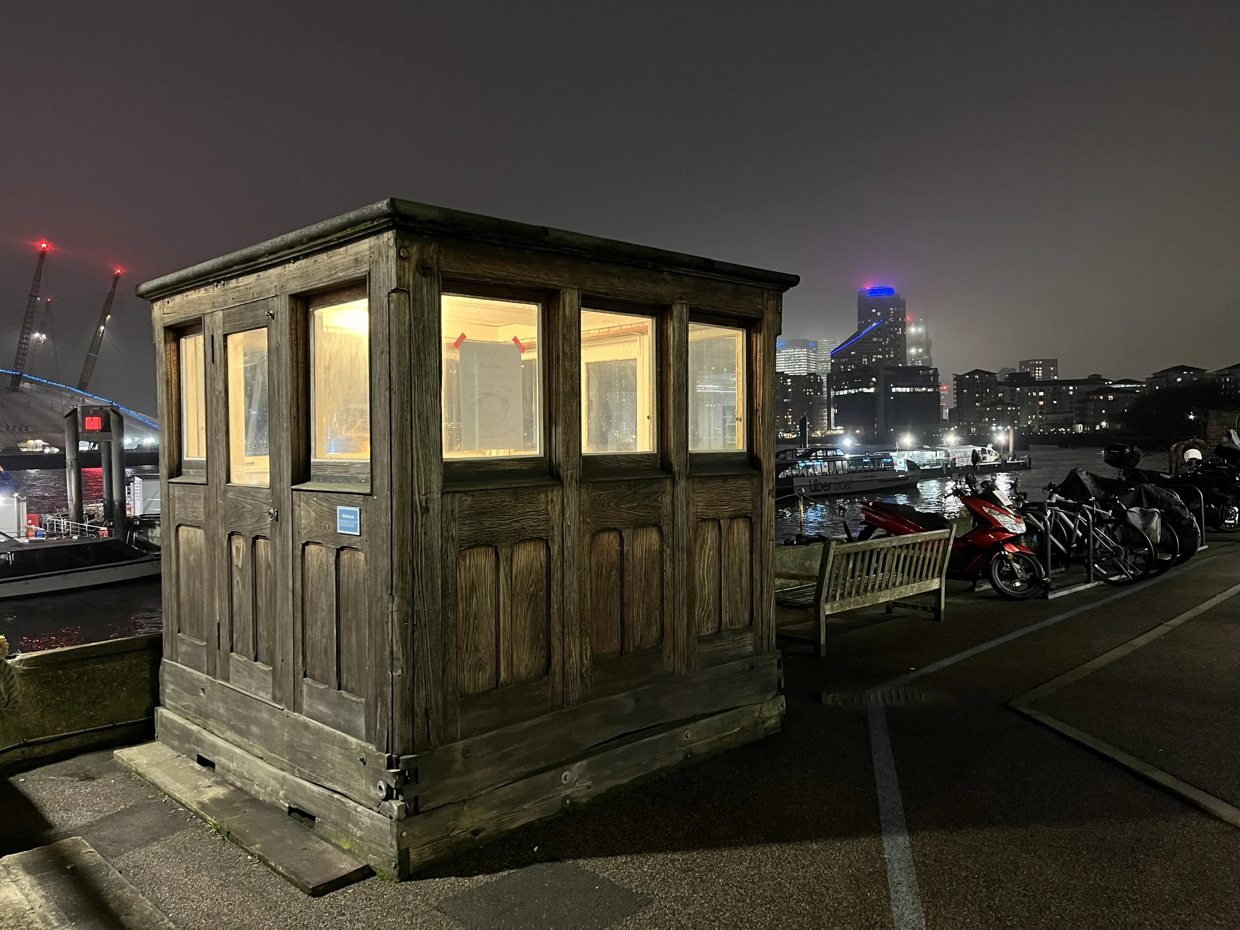January at Trinity Buoy Wharf