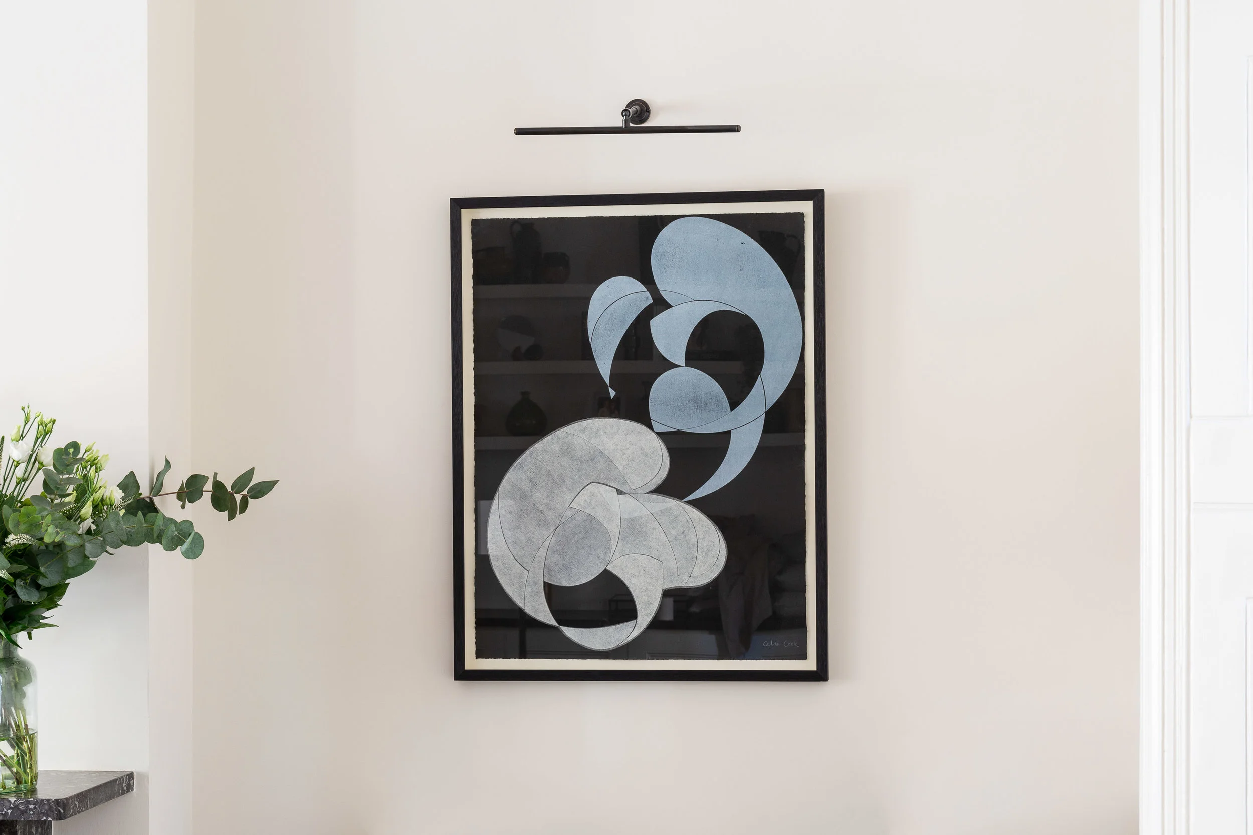 Private Residence | HampsteadWoodblock and Chine-collé on PaperInterior Design: Article Design Studio
