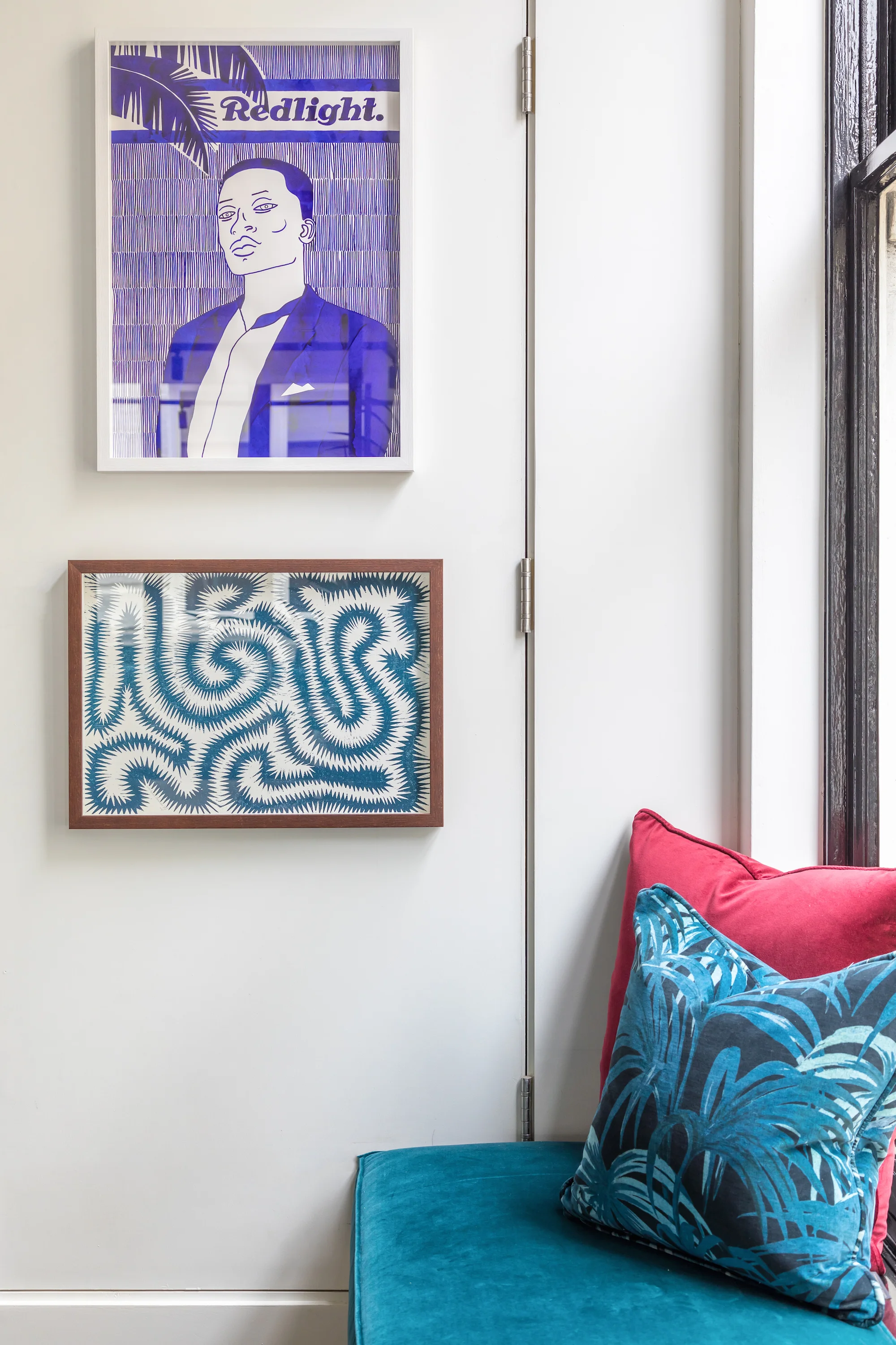 ALR Music | SohoWoodcut and Ink on PaperInterior Design: Barlow & Barlow