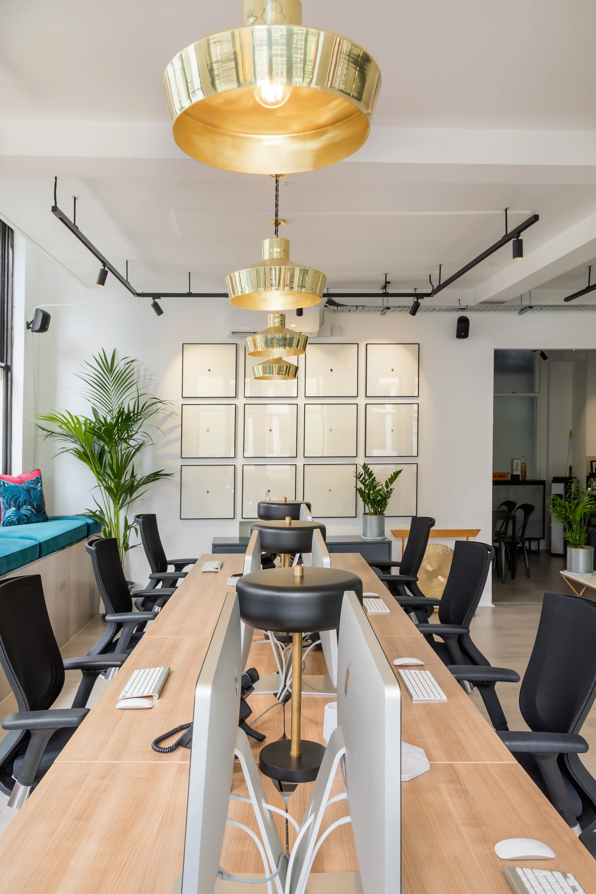 ALR Music | SohoPainted Plectrums on PaperInterior Design: Barlow & Barlow