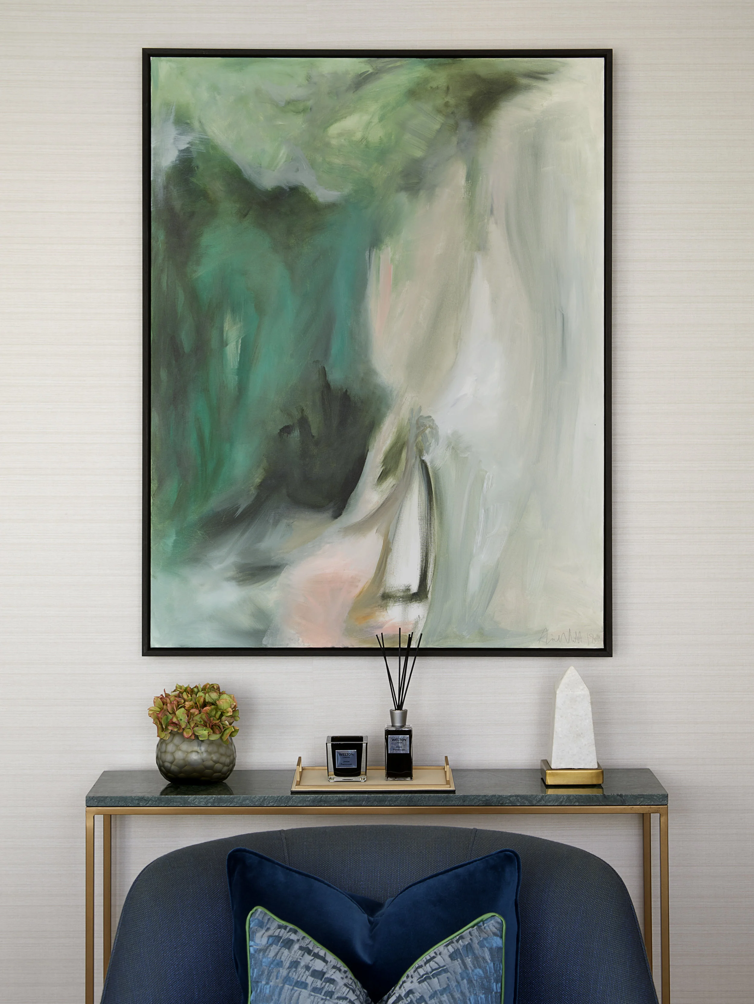 Chiltern Place | MaryleboneOil on CanvasInterior Design: Elicyon