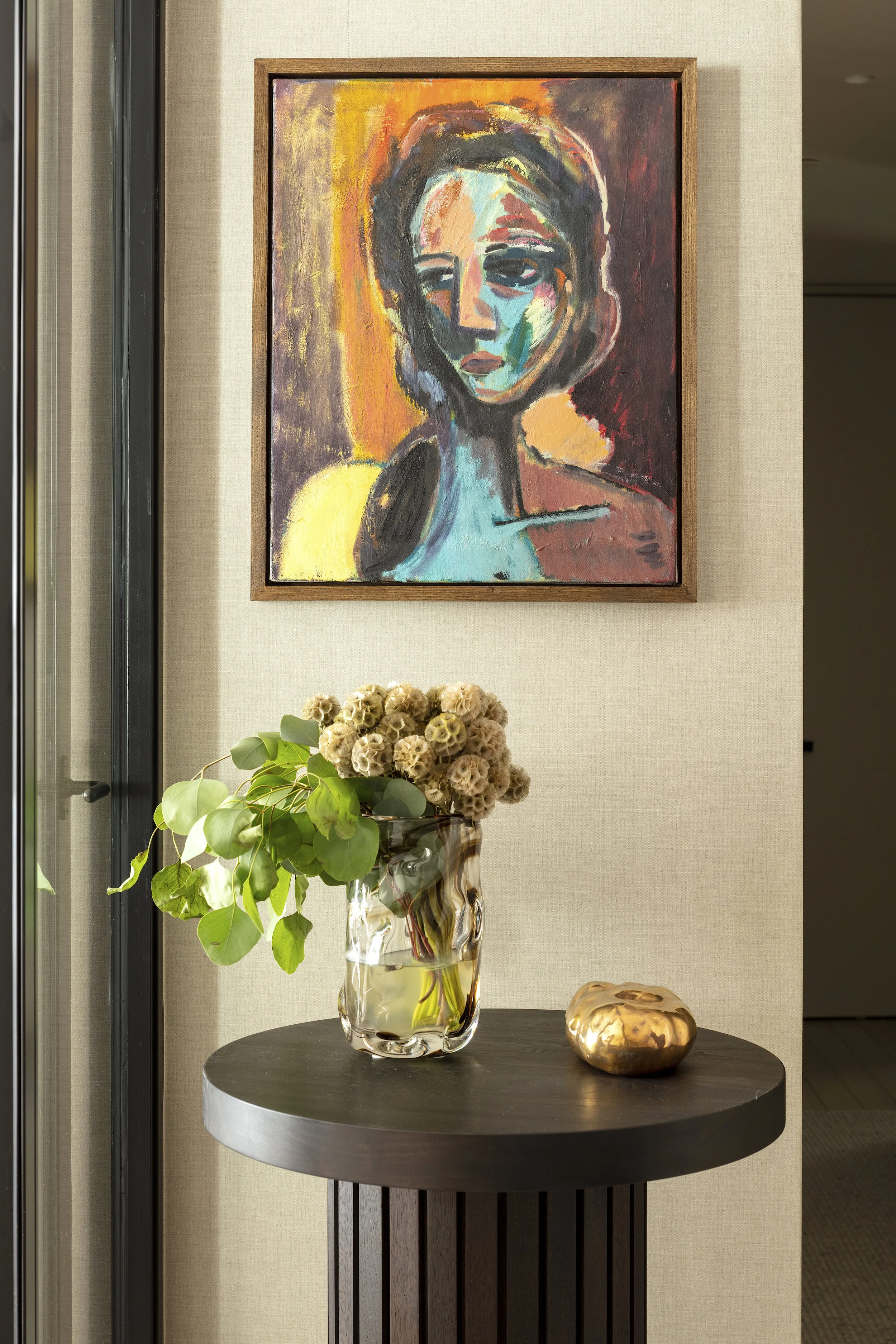 Burlington Gate | LondonEntrance - Oil Painting on CanvasInterior Design & Architecture: Hudson & Mercer
