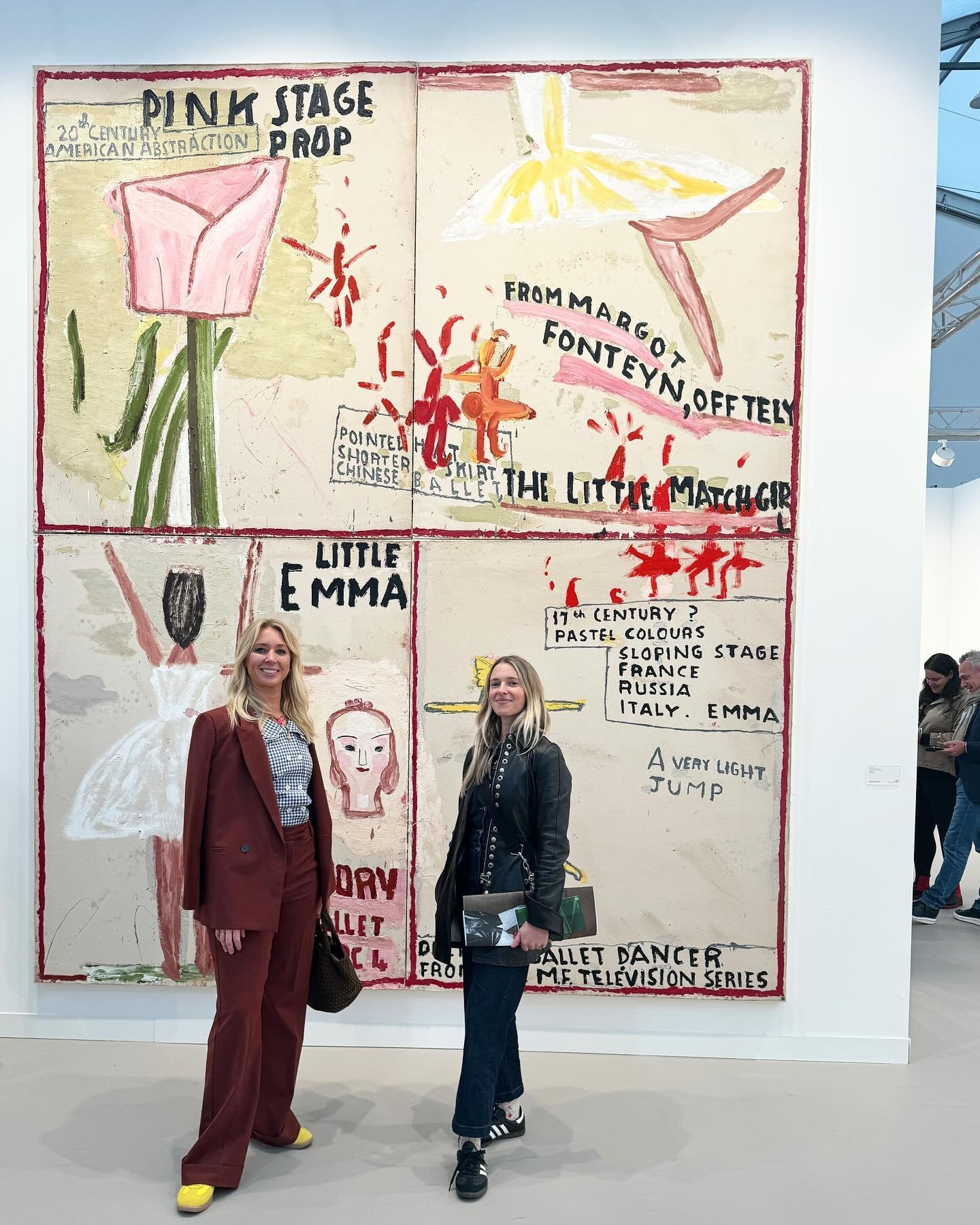 The formidable #rosewylie at @friezeofficial ❣️