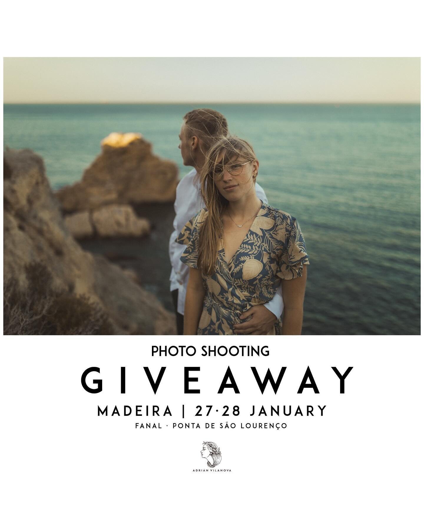 ⚡️ Win a photo shoot. An adventure!
⠀
Couple&rsquo;s session GIVEAWAY in Fanal or Ponta de S&atilde;o Louren&ccedil;o during this Saturday or Sunday. Your choice!
Transportation within the island, if necessary, included! No extra costs.
⠀
Many chance