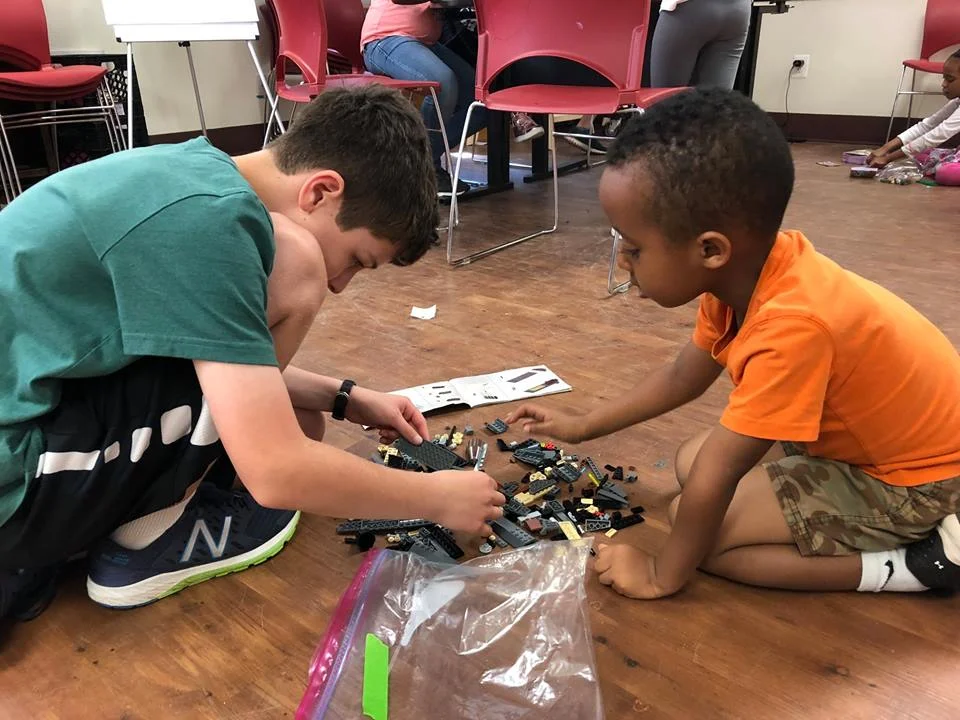 Building friendships one lego at a time!