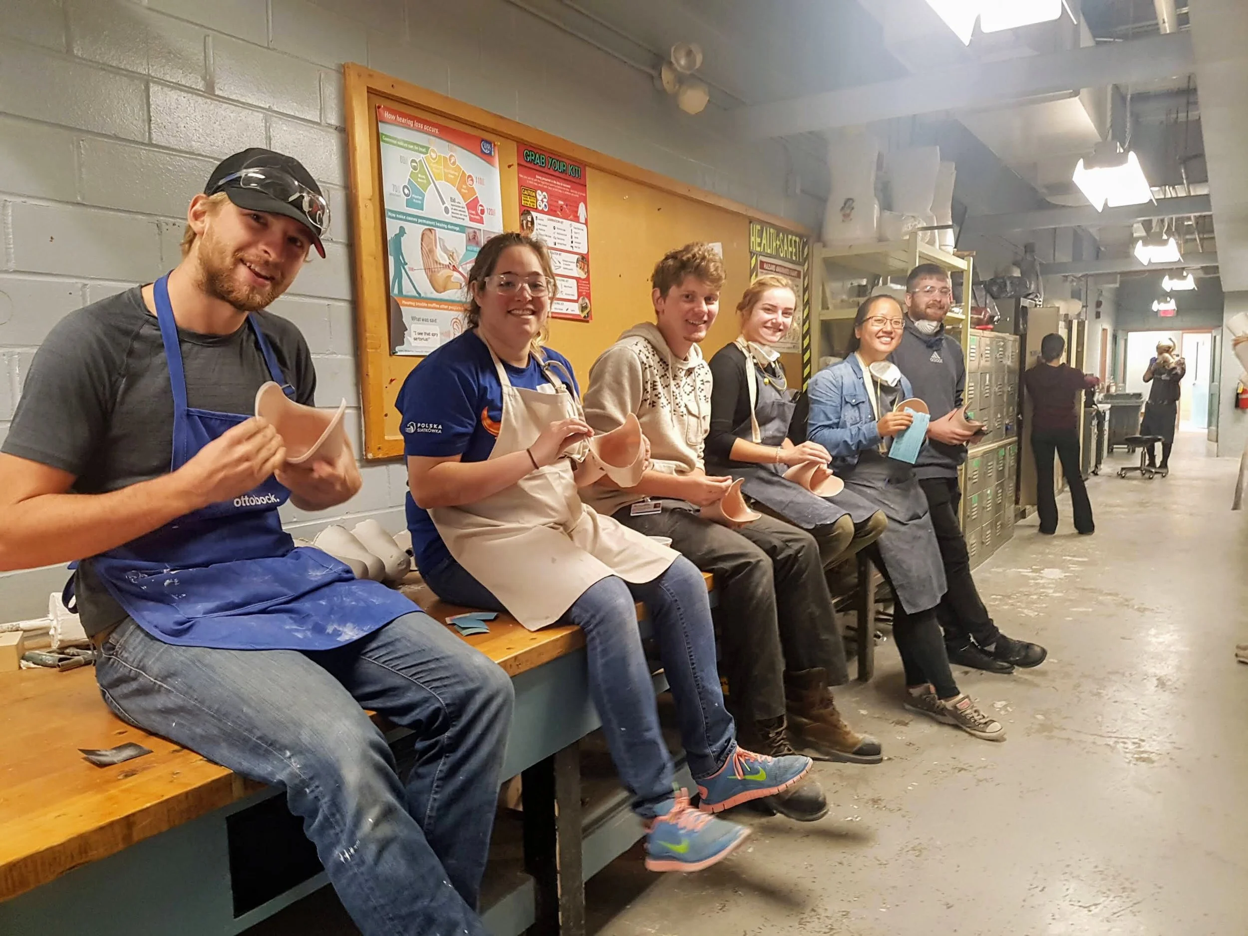 Students working away!