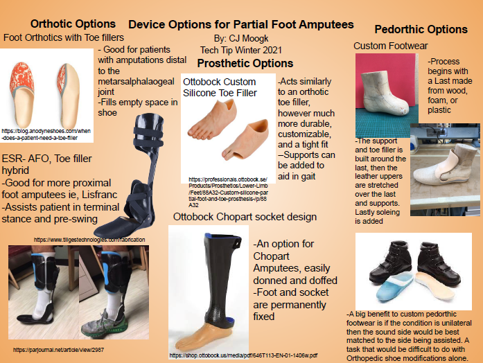 Custom silicone partial foot prosthesis and toe prosthesis