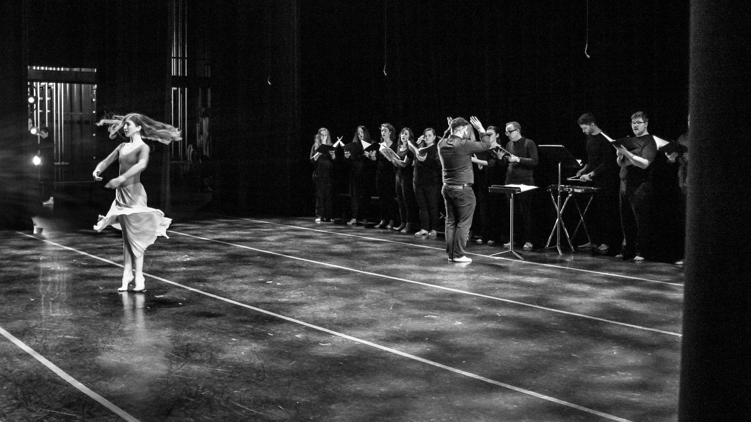 Juliann McAloon danced the role of the little match girl with grace and deep emotional connection. Photo: Dickie Hill