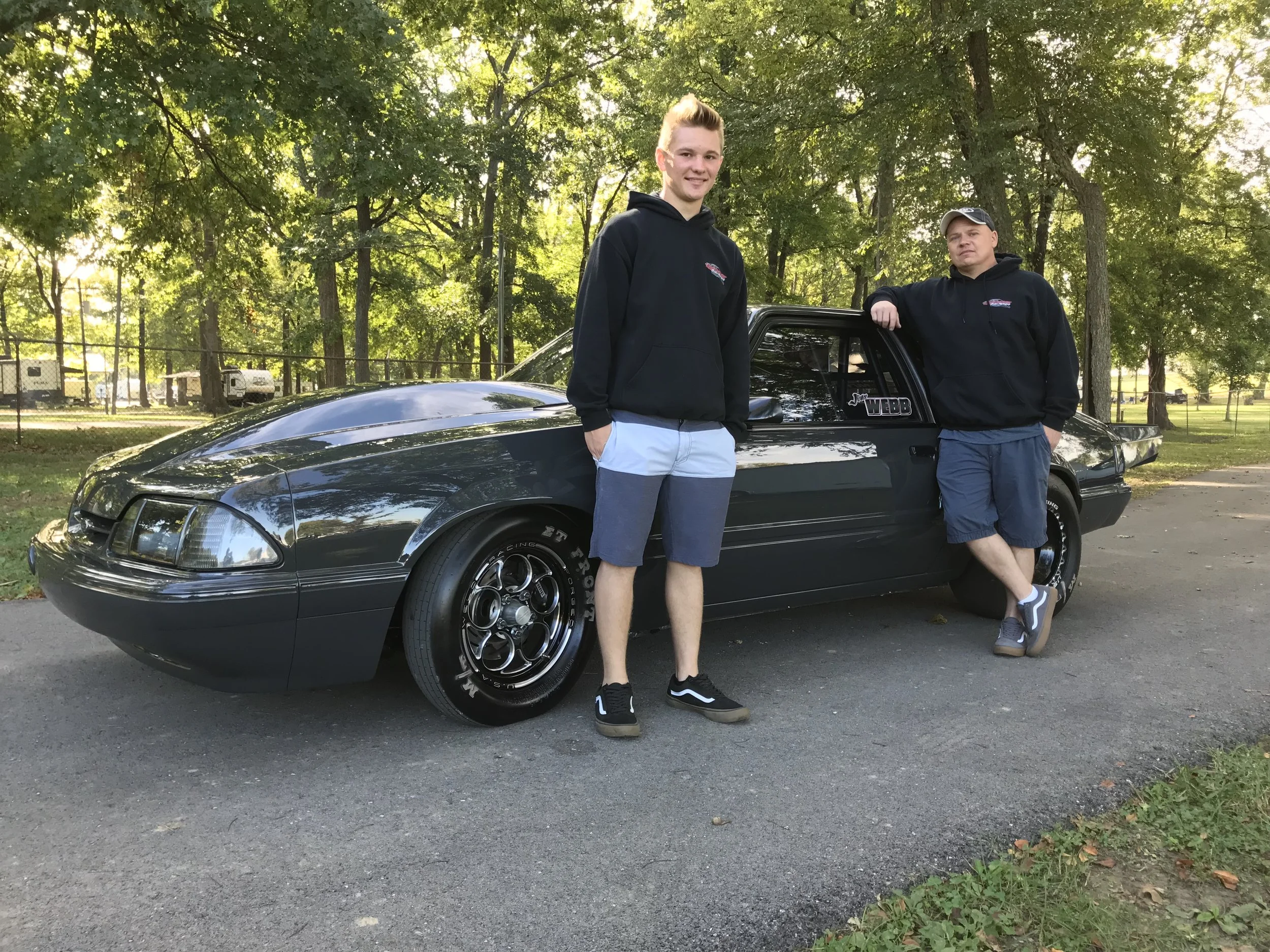 We were honored to meet Jim Webb and his son who are diving into the CS stock game, and getting some seat time in their beautiful '87 LX