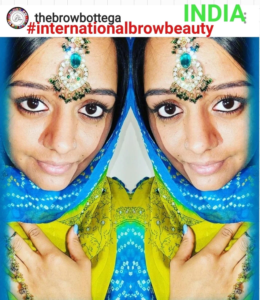 *client* #Internationalbrowbeauty - india