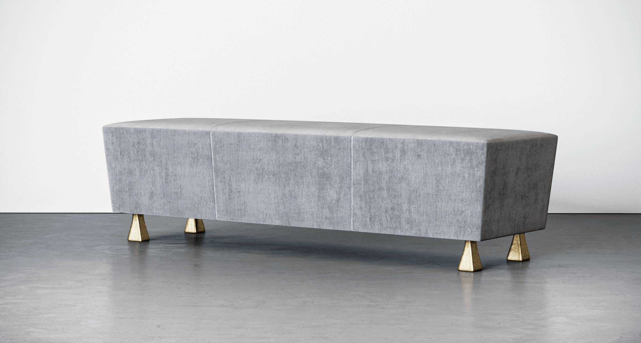 Malta Dining Table - Bamboo and Blackened Steel
