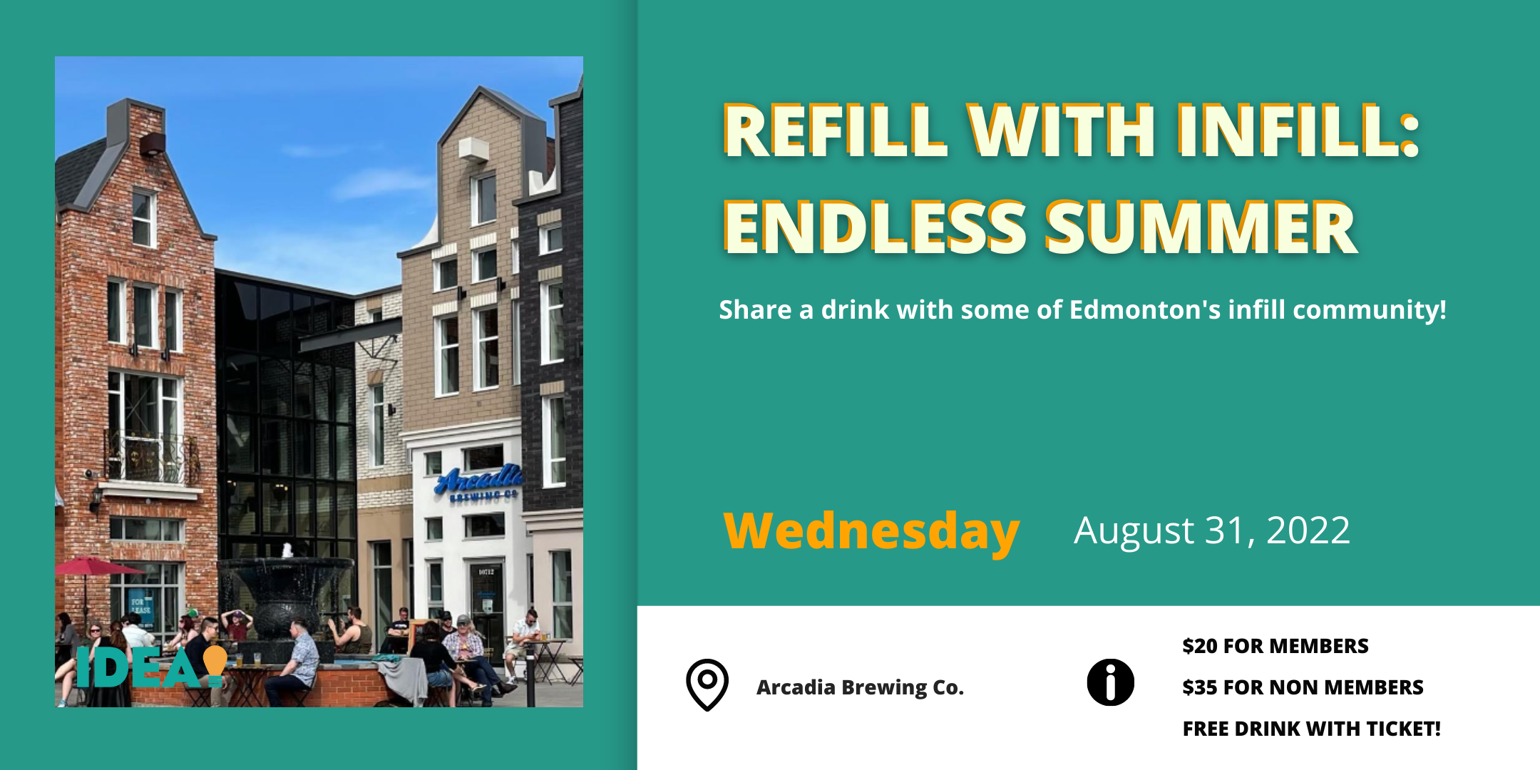 Infill Development in Edmonton Association — August Refill with Infill Endless Summer