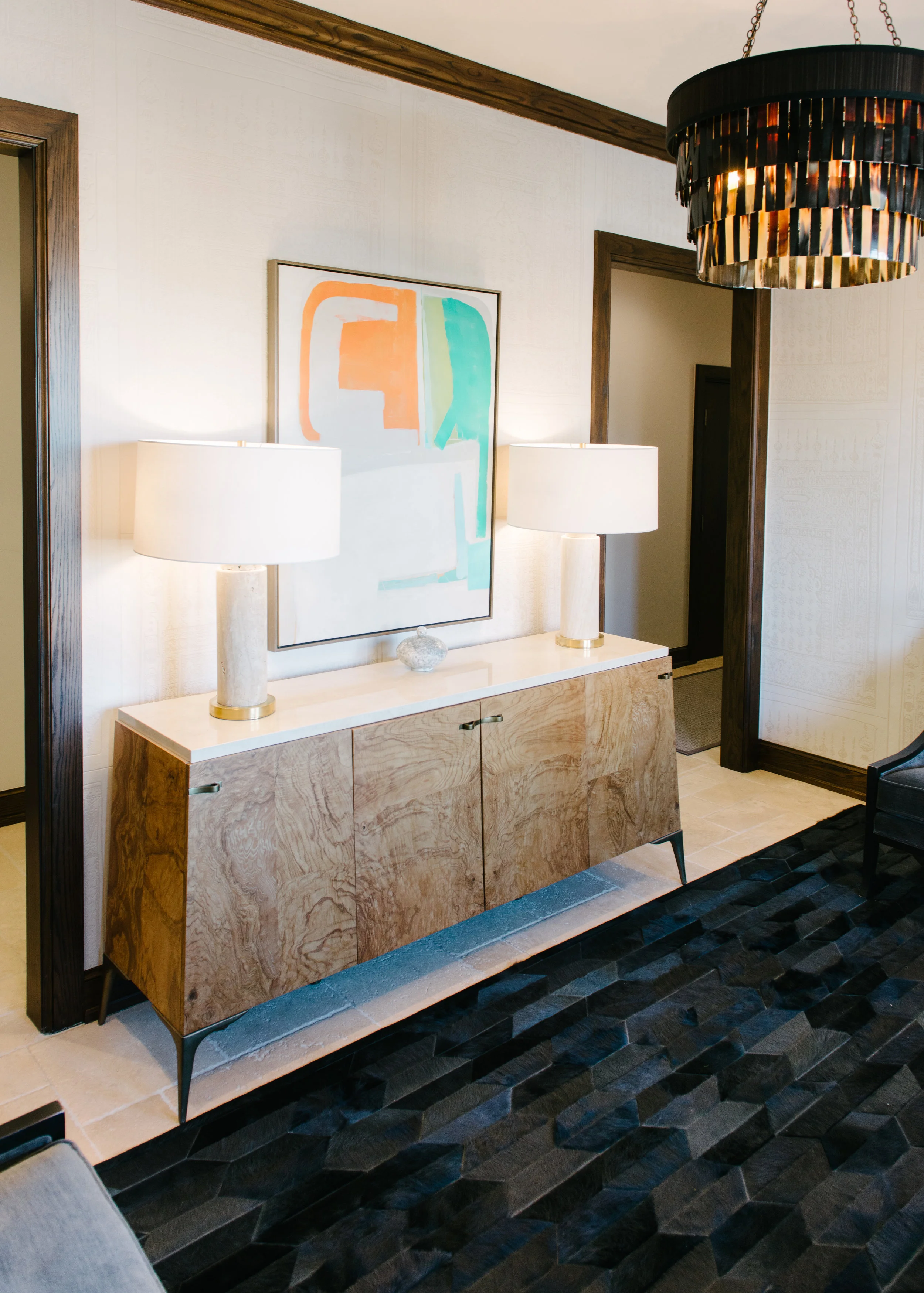 Transitional Office Jennifer Welch Designs