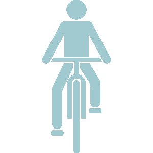 Walking and biking has increased 7% since 2000.