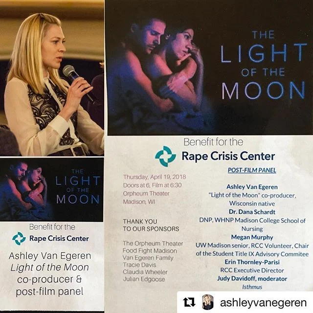 Such an honor to have @tlotmfilm screen in Wisconsin to benefit the The Rape Crisis Center @rapecrisis recently! 🙏 💚
•
• #sexualassaultawarenessmonth  #TLOTMfilm #news3 #madison #wisconsin #makeadifference #advocate #womeninfilm #filmmaker #indiefilm #artmatters #goodmorning  #MeToo #TimesUp #BelieveSurvivors #supportsurvivors #truth #compassion #understanding #change #hellowisconsin #madison #wisconsin #StandUp #SpeakOut
