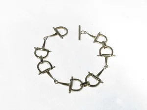 Silver Horse Bit Bracelet — H. Watson Jewelry