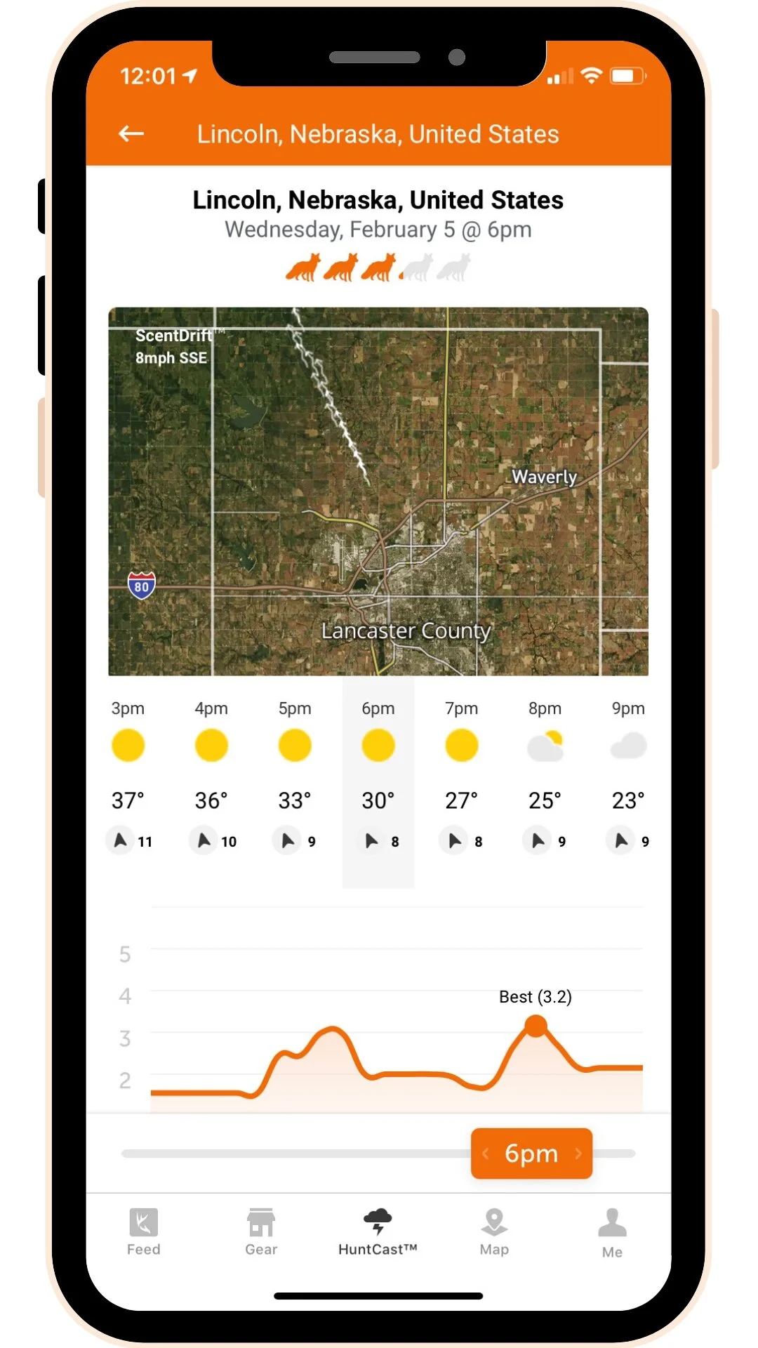 HuntWise: ScentDrift Tab