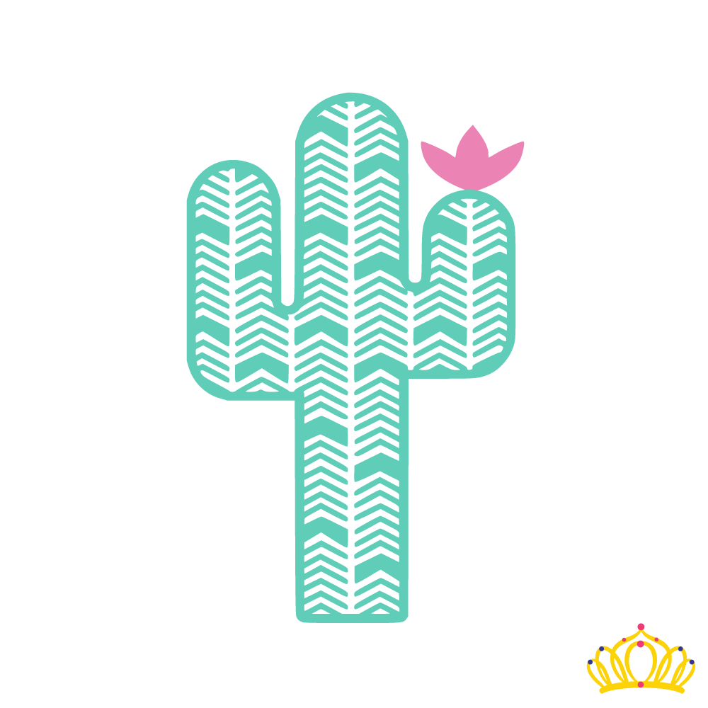 Dash of Flair Cactus Decal