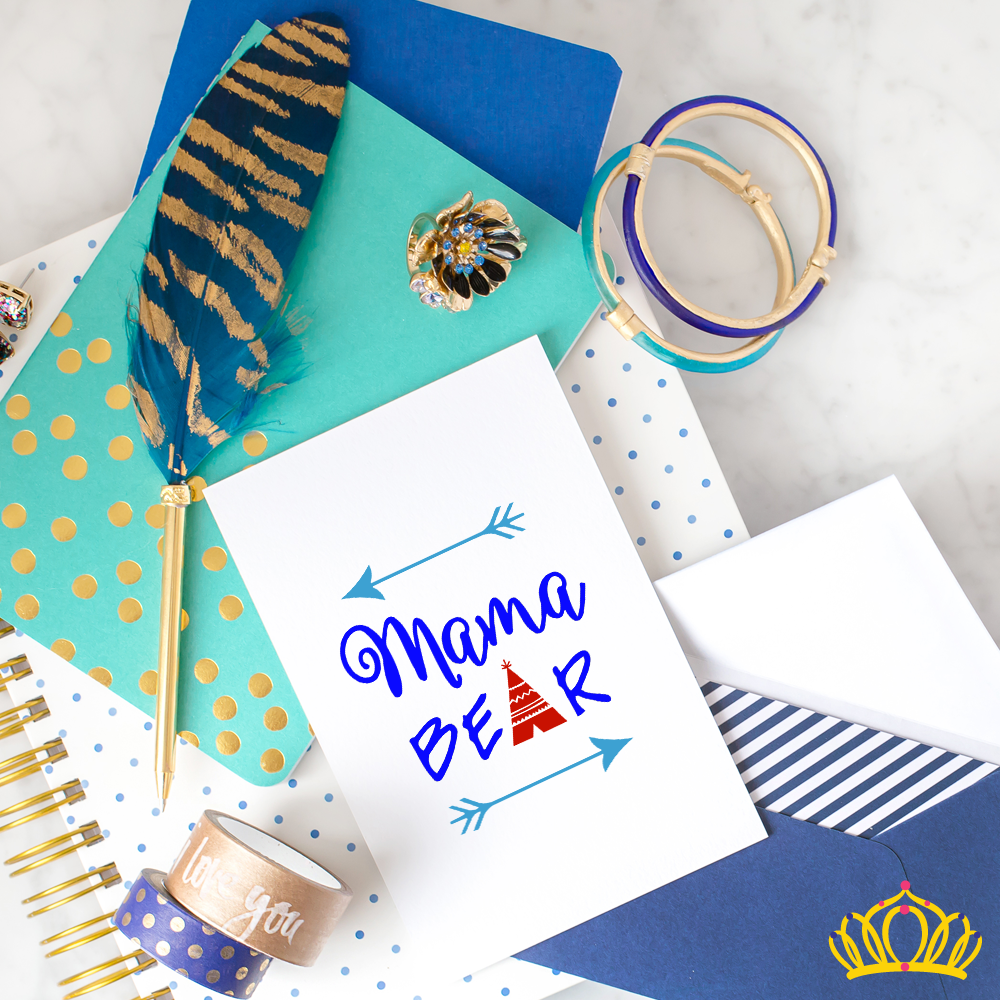 Dash of Flair Mama Bear Decal