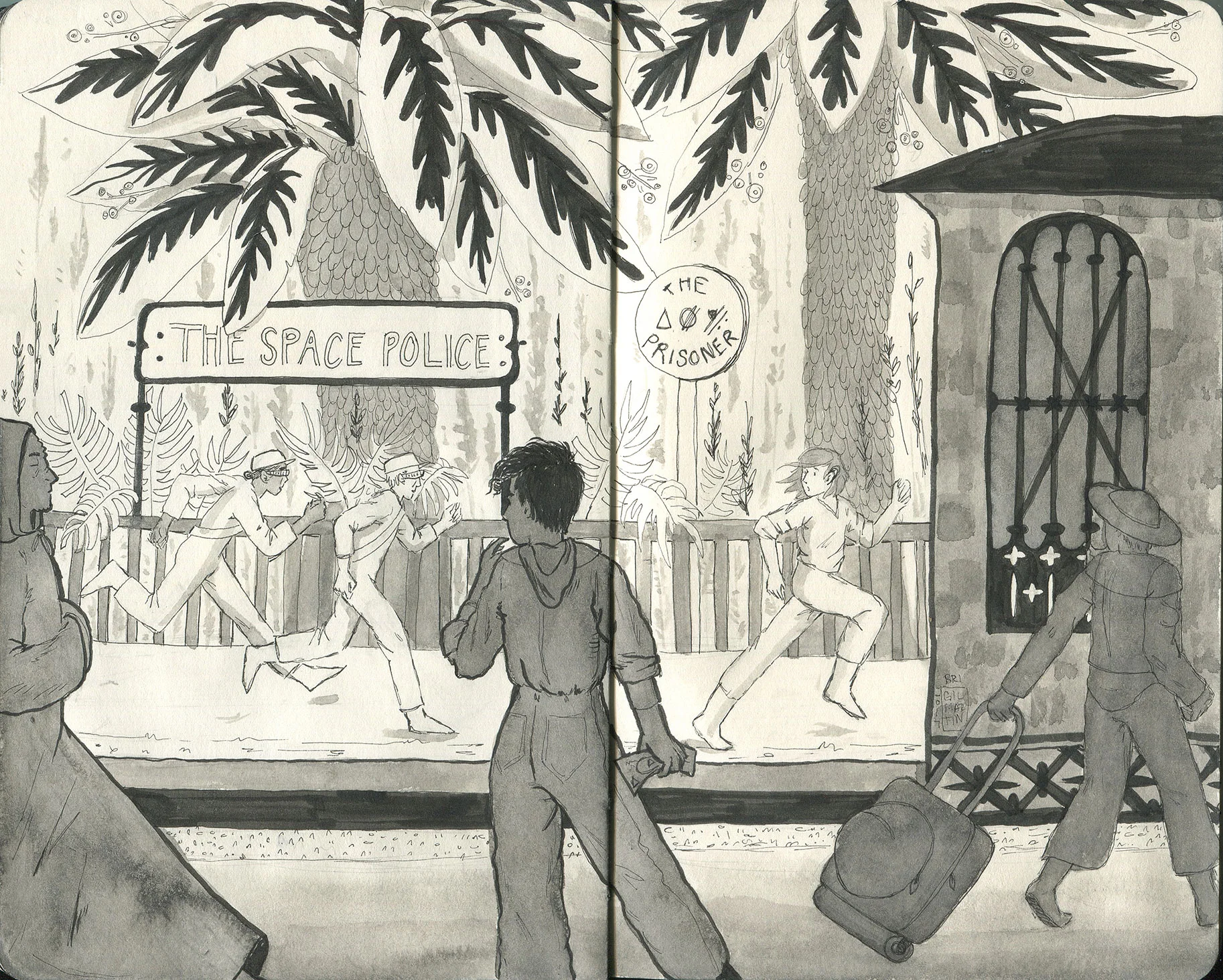 The Space Police and The Prisoner