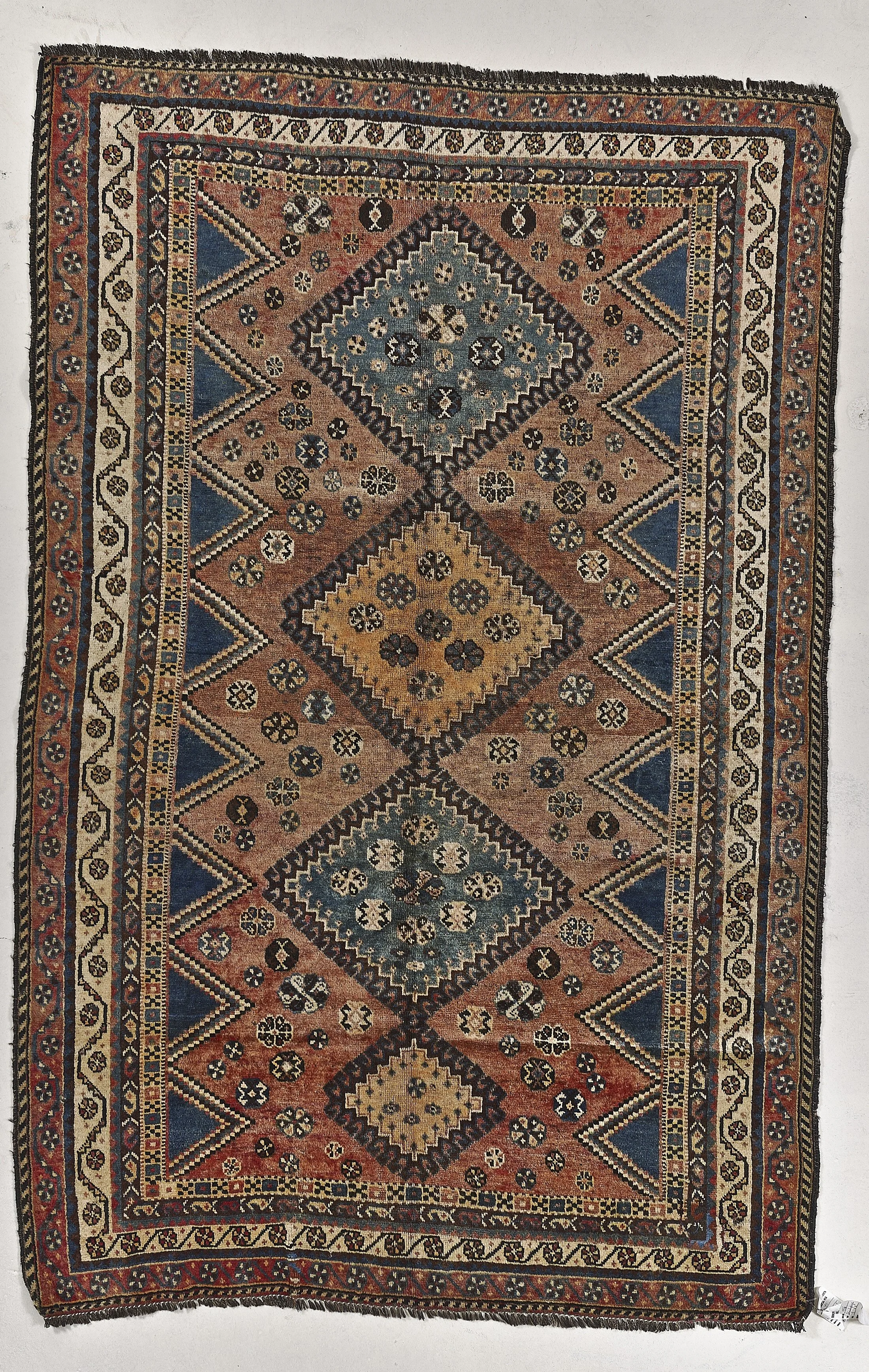 1856 ANTIQUE GHASHGHAIE C1900 5X7-9 -16388JPG IMAGES.jpg