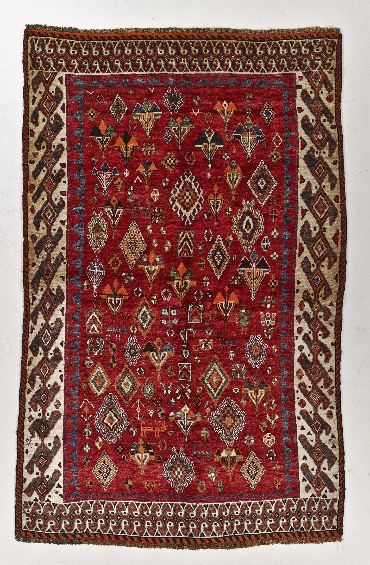 80 ANTIQUE GHASHGAIE C 1940 7-7X4-8-16234JPG IMAGES.jpg