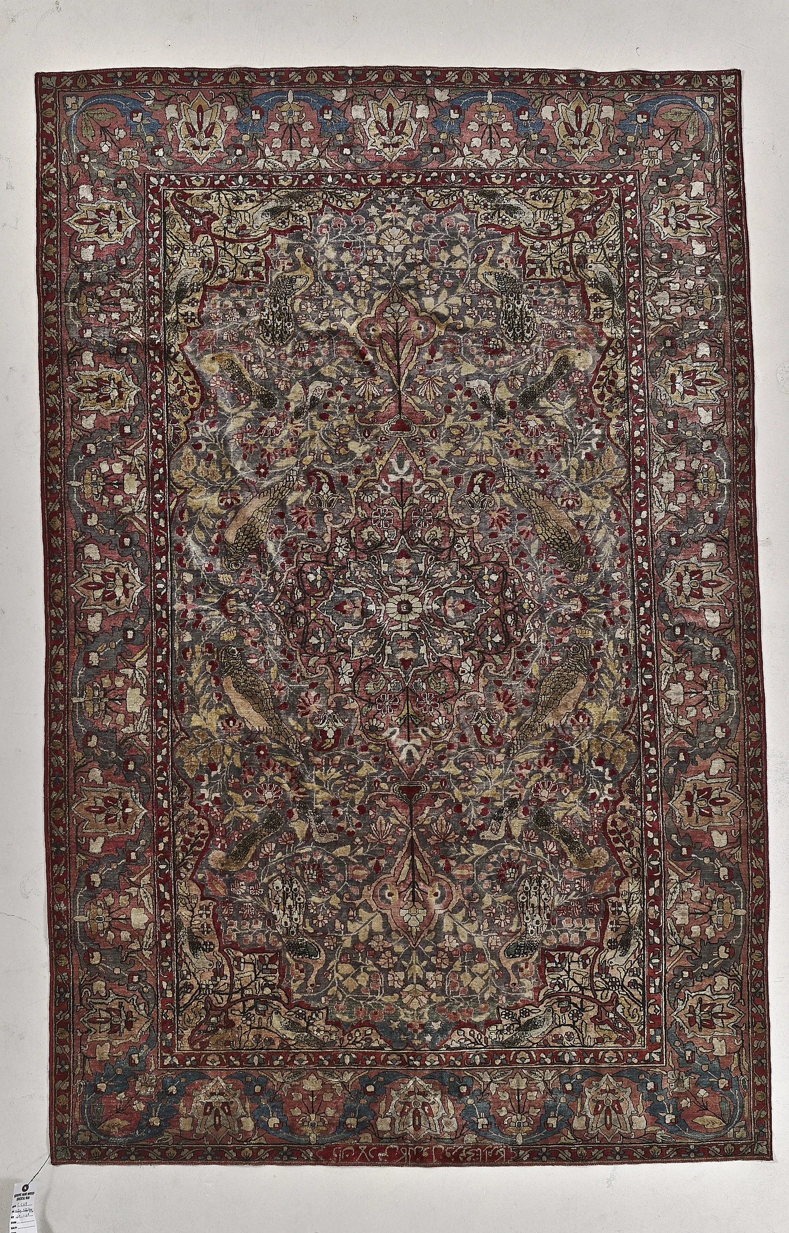 CC09 VERY FINE ANTIQUE KERMAN SILK 6-9X7-7 -16355JPG IMAGES.jpg