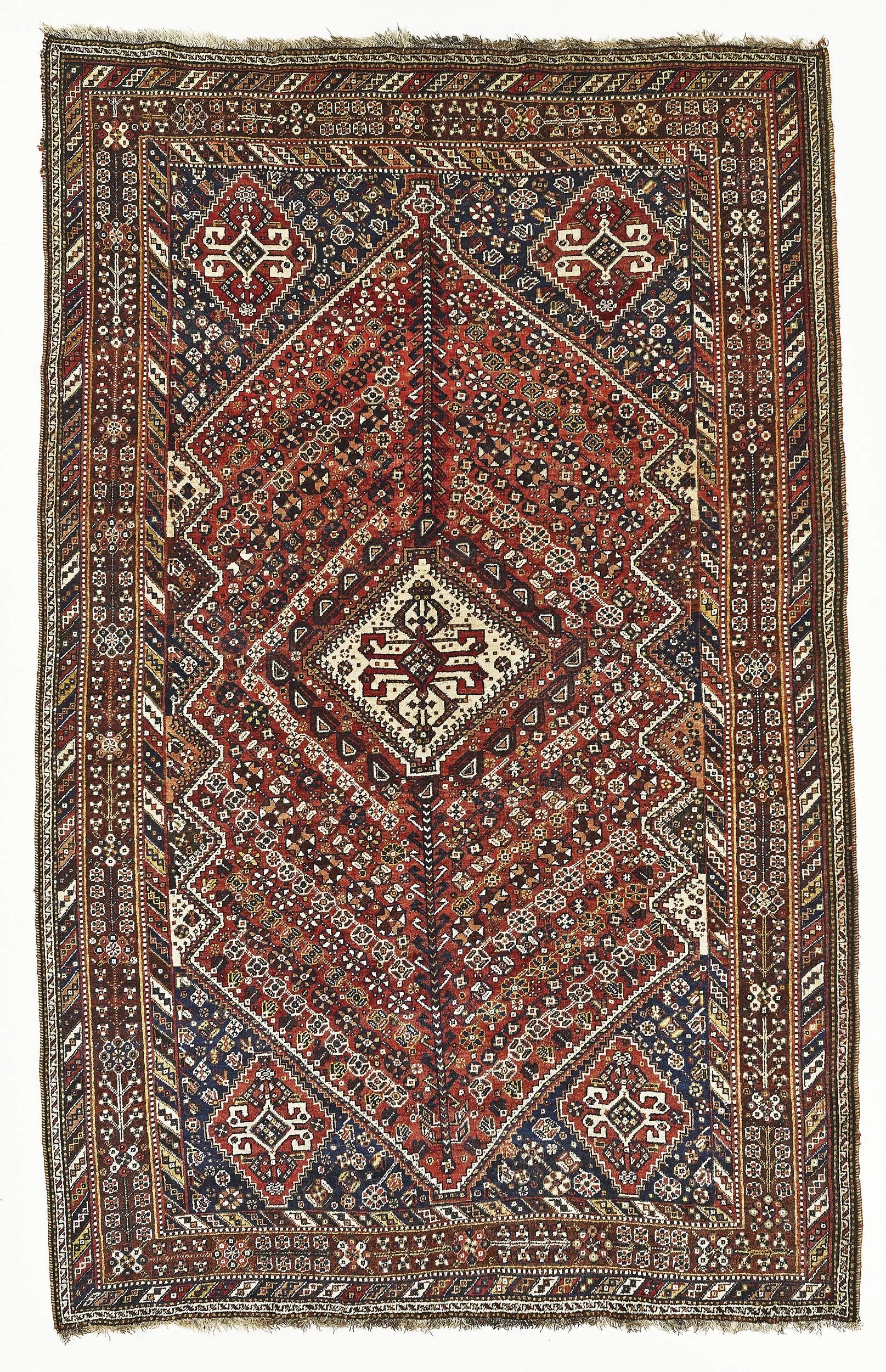 AA8 ANTIQUE GASHGHAIE C1940 9-7X6-1JPG IMAGES.jpg