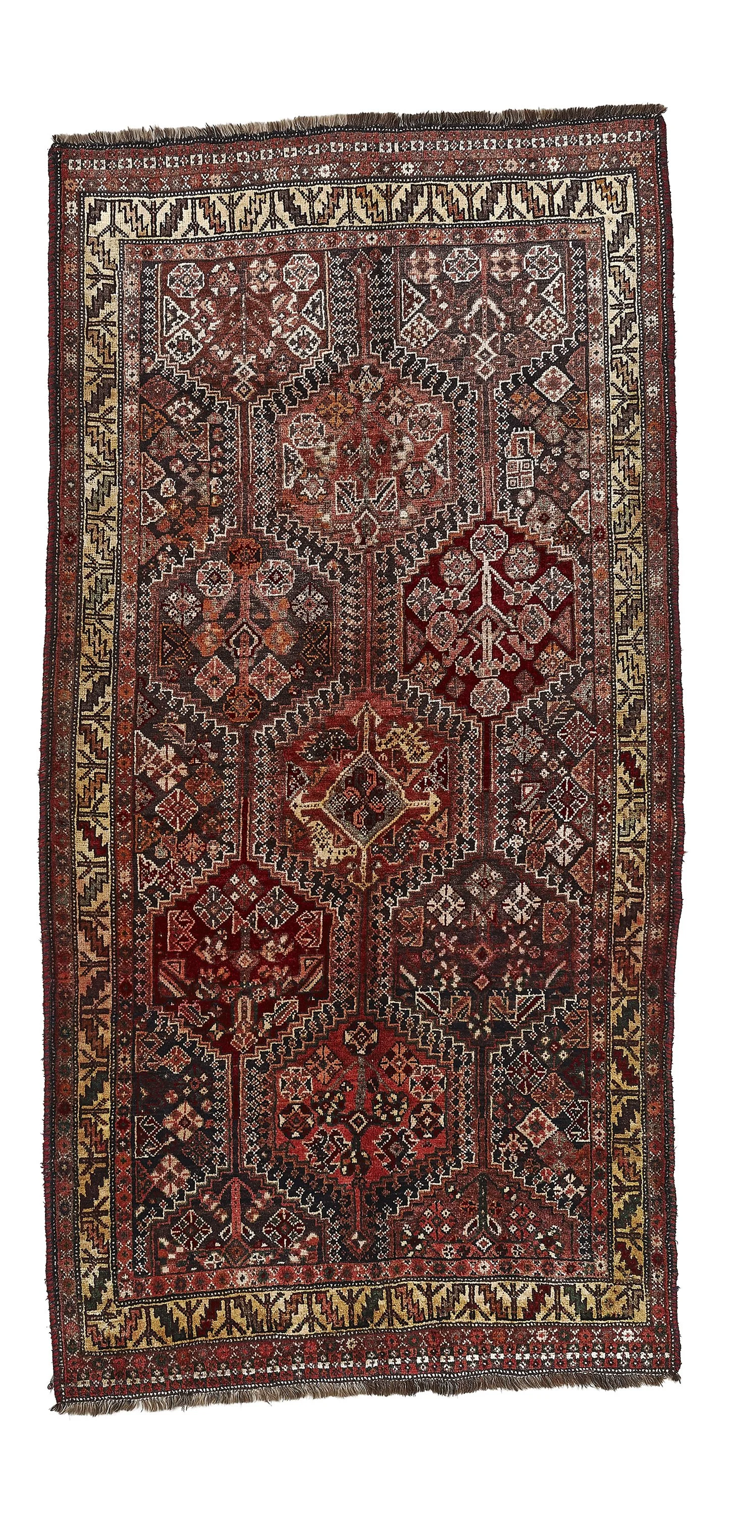 174 ANTIQUE GASHGHAIE C1920 8-11X4-6 -16272JPG IMAGES copy.jpg