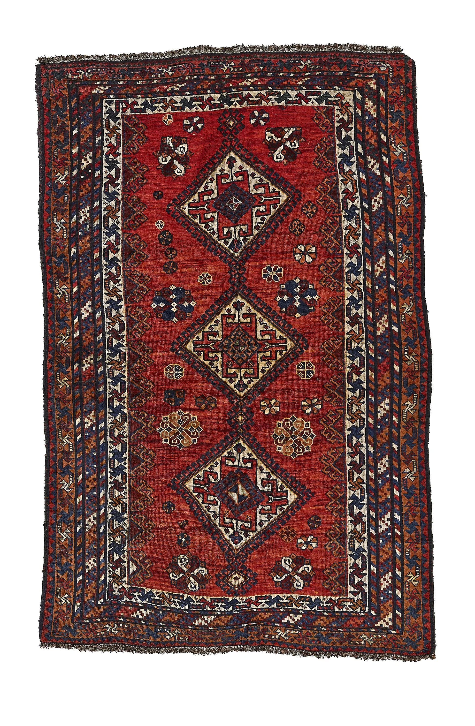 154 ANTIQUE GHASHGAIE C 1940 4-4X6-91 6235JPG IMAGES copy.jpg