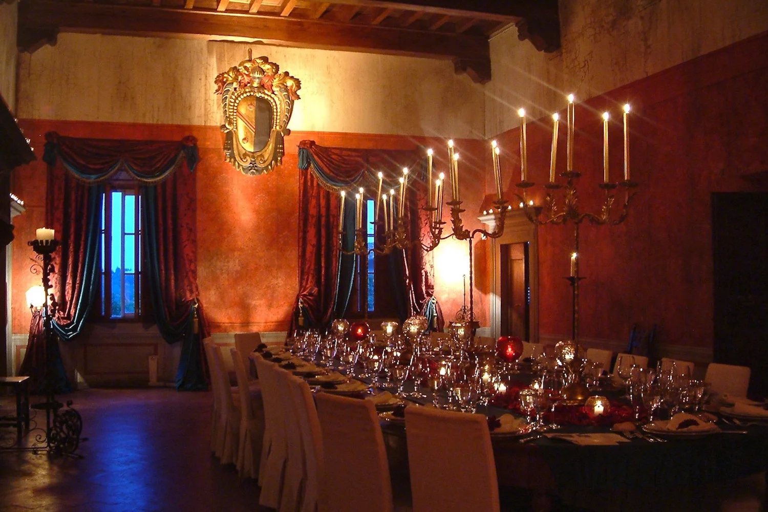  40th Birthday Party: Villa Saletta, Italian banquet 