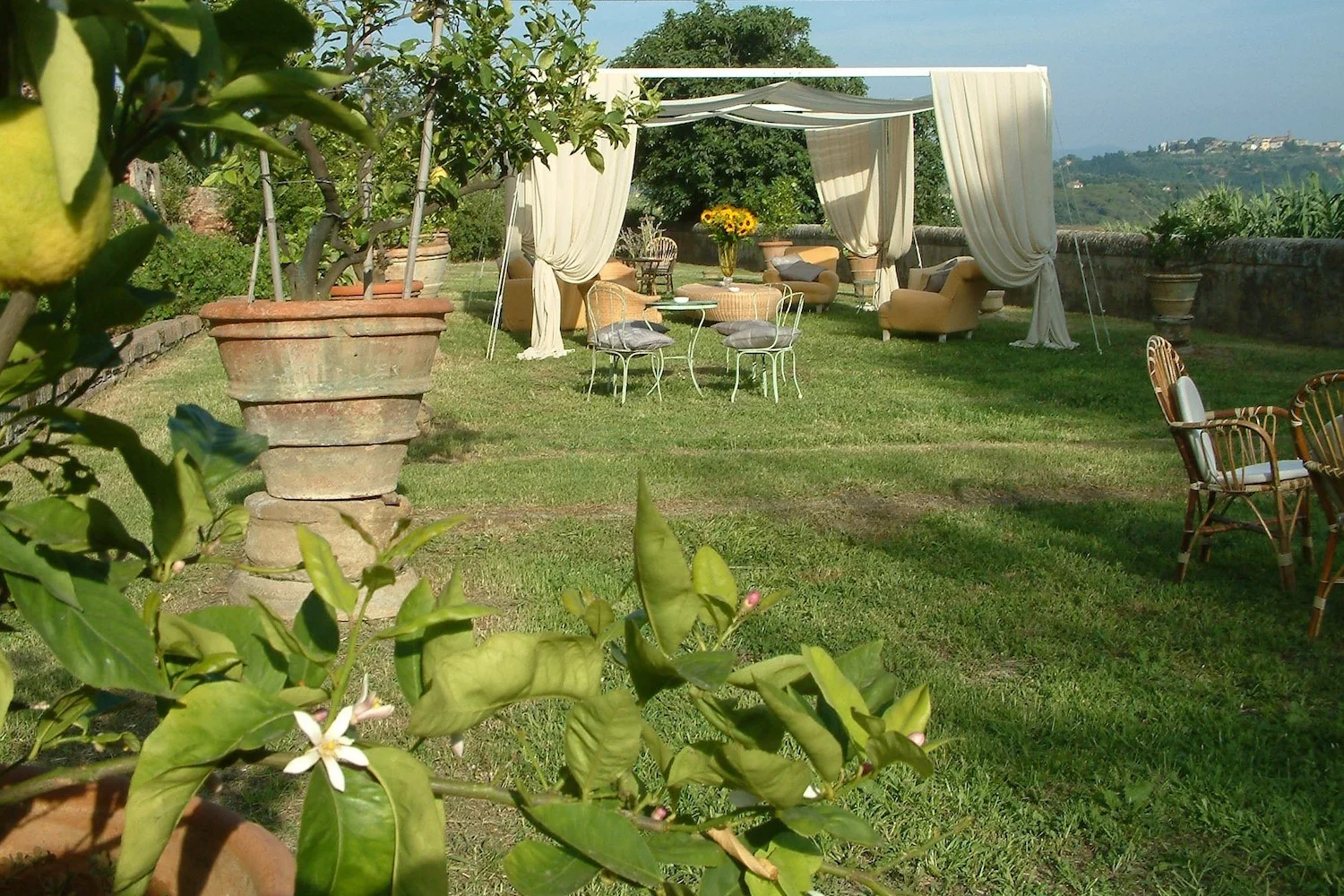  Garden Marquee: Private client: Tuscany 