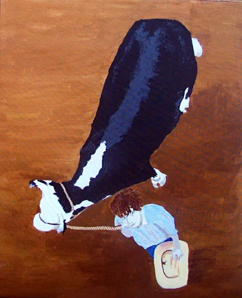 Boy with Cow
