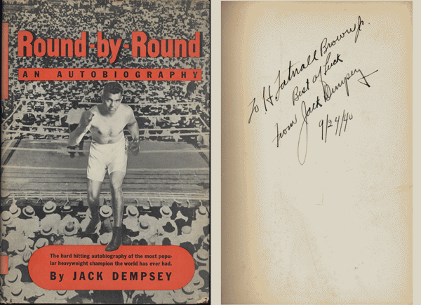 Courtesy JO Sports, Inc .: Signed first edition of Round by Round , $300